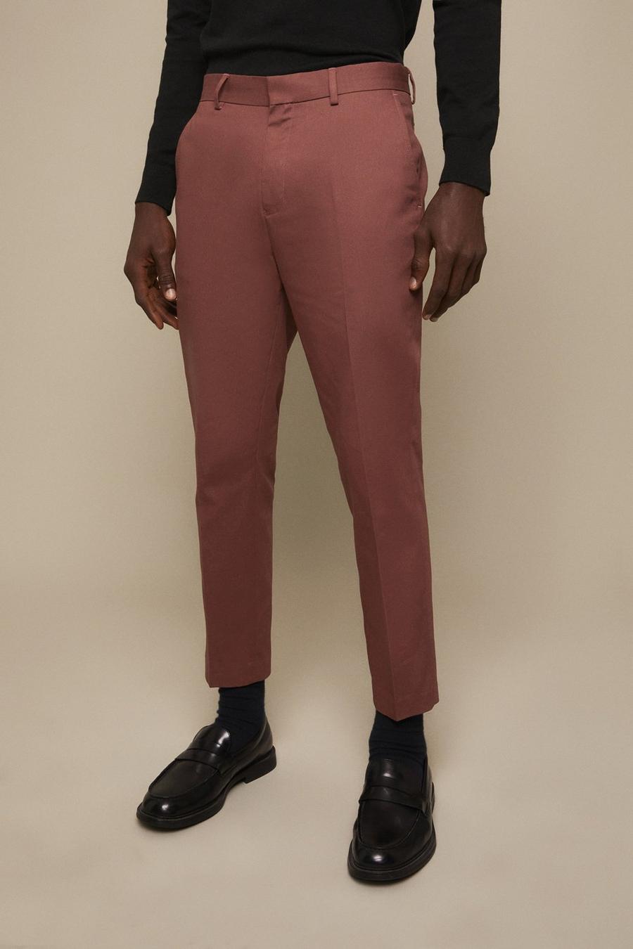 Slim Fit Smart Tapered Chinos