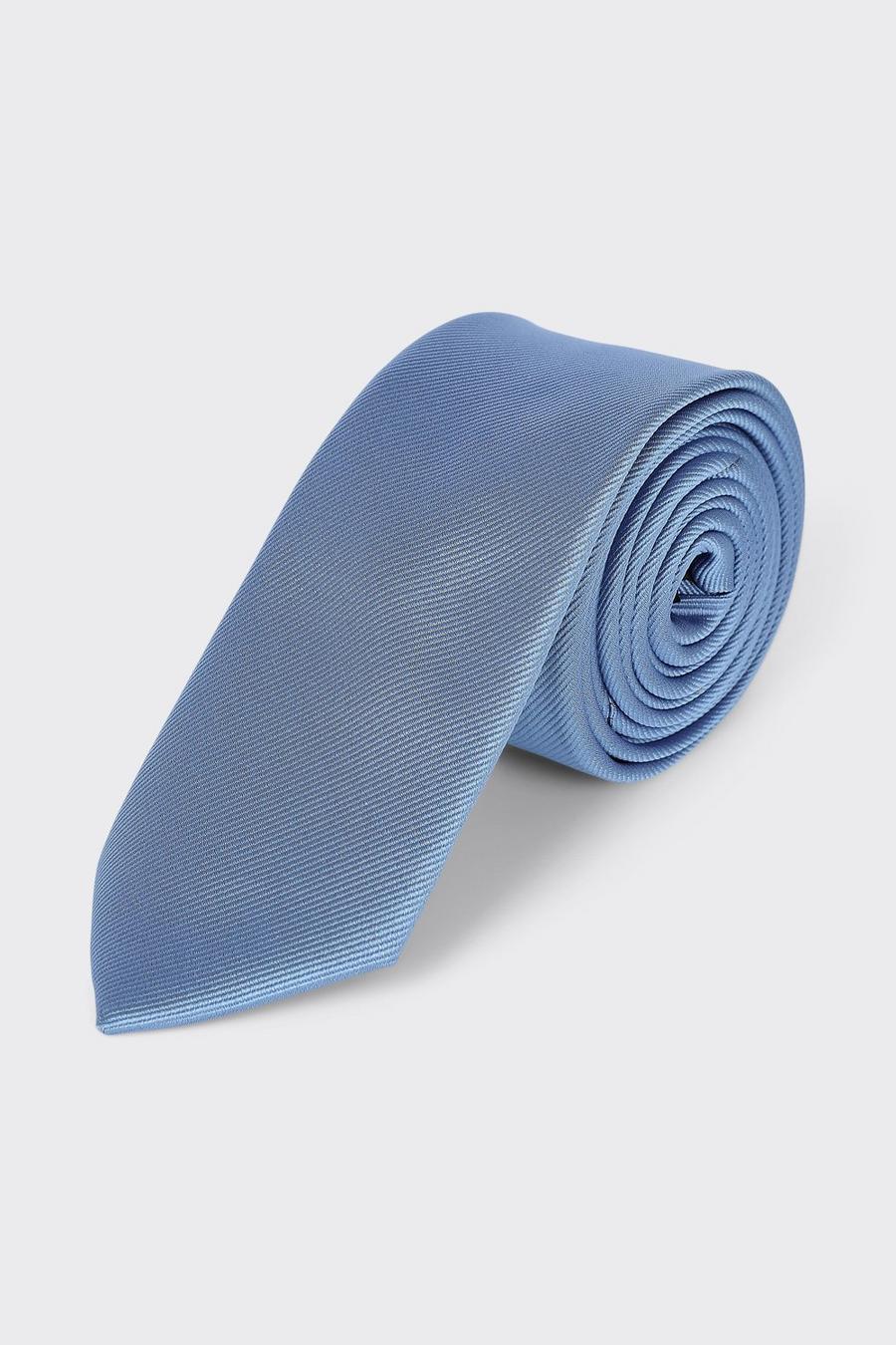 Slim Light Blue Tie