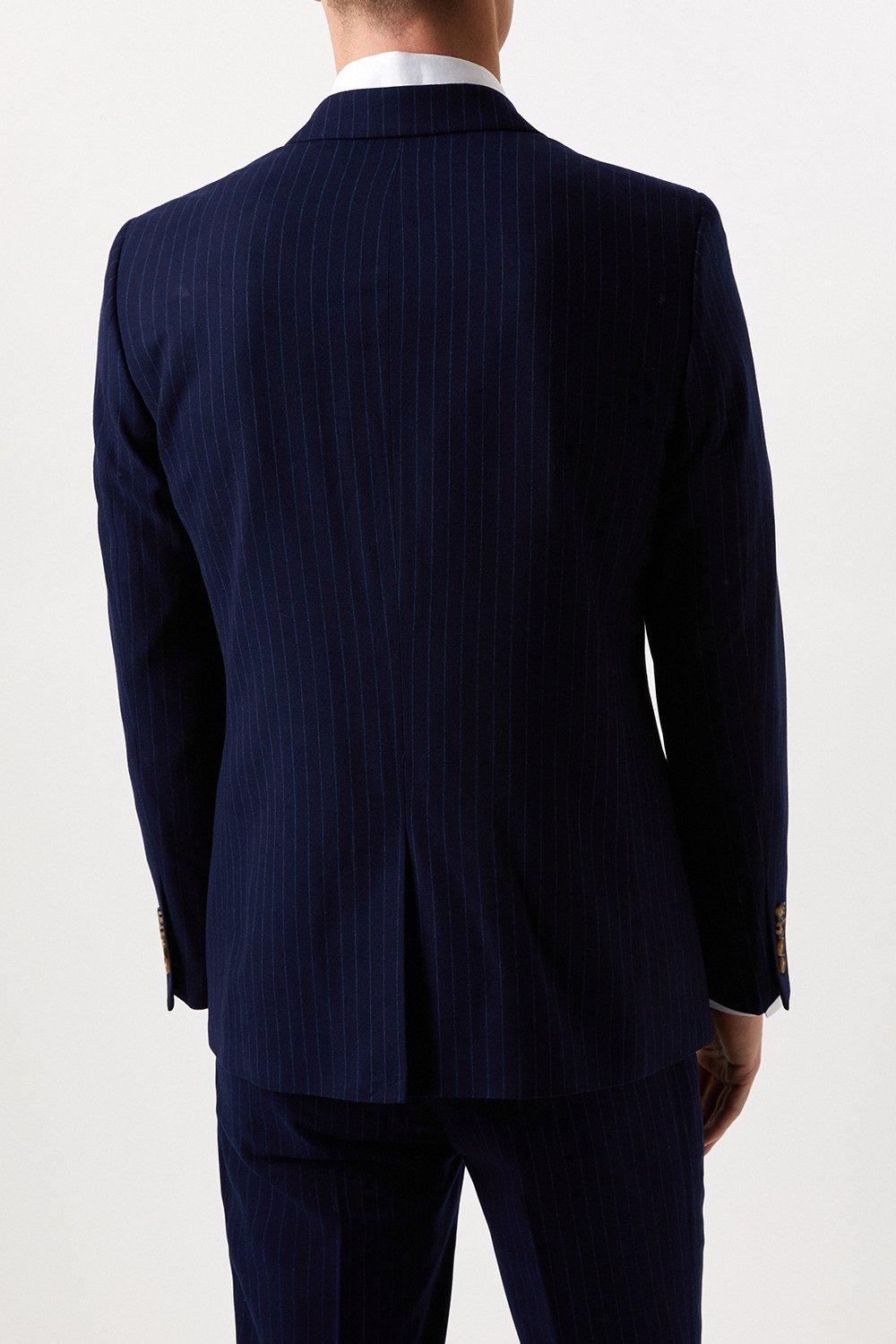 dkny pinstripe suit