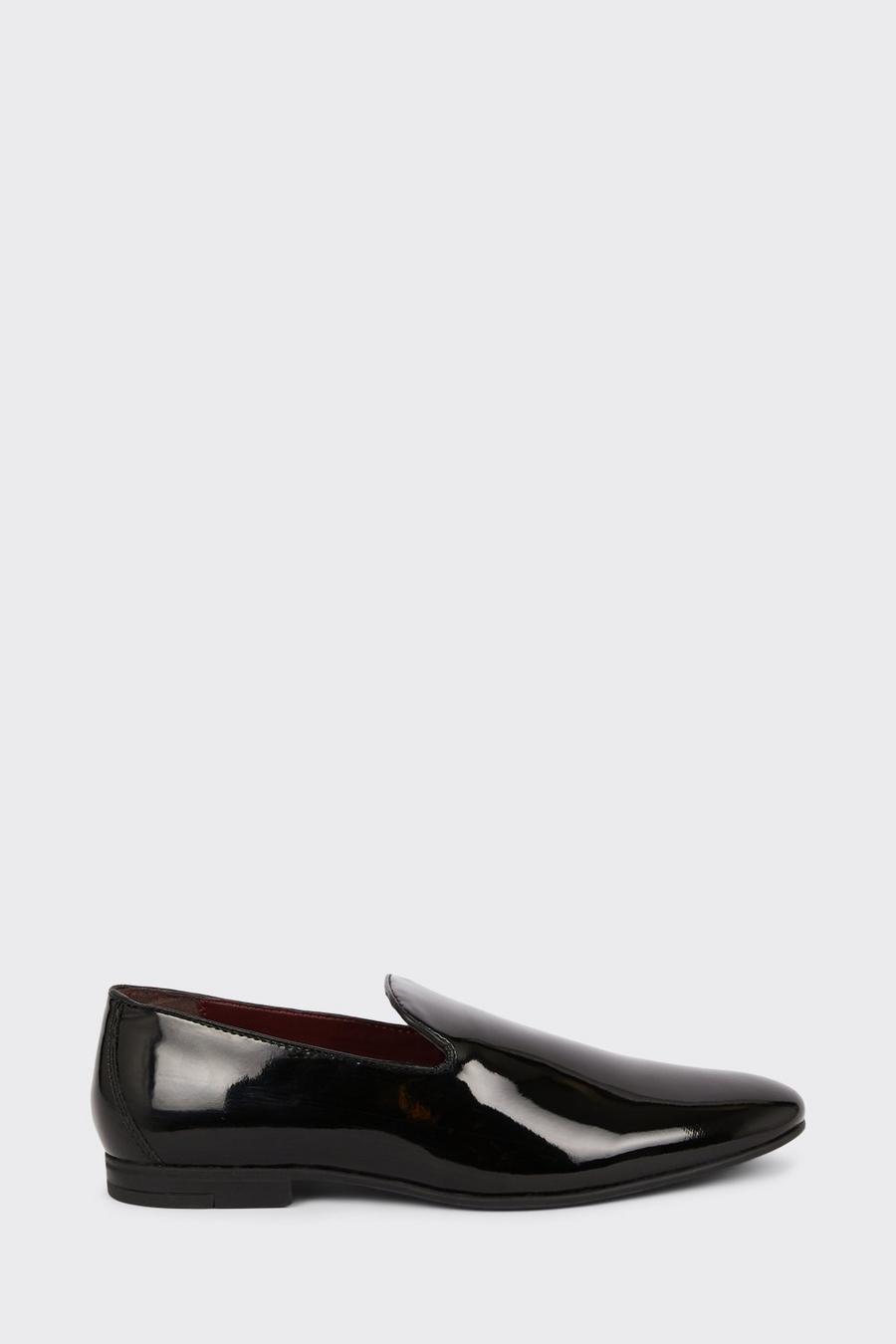 Smart Black Patent Loafers