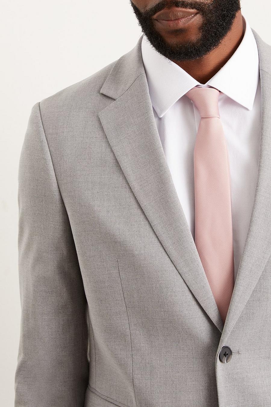 Slim Dusty Pink Tie