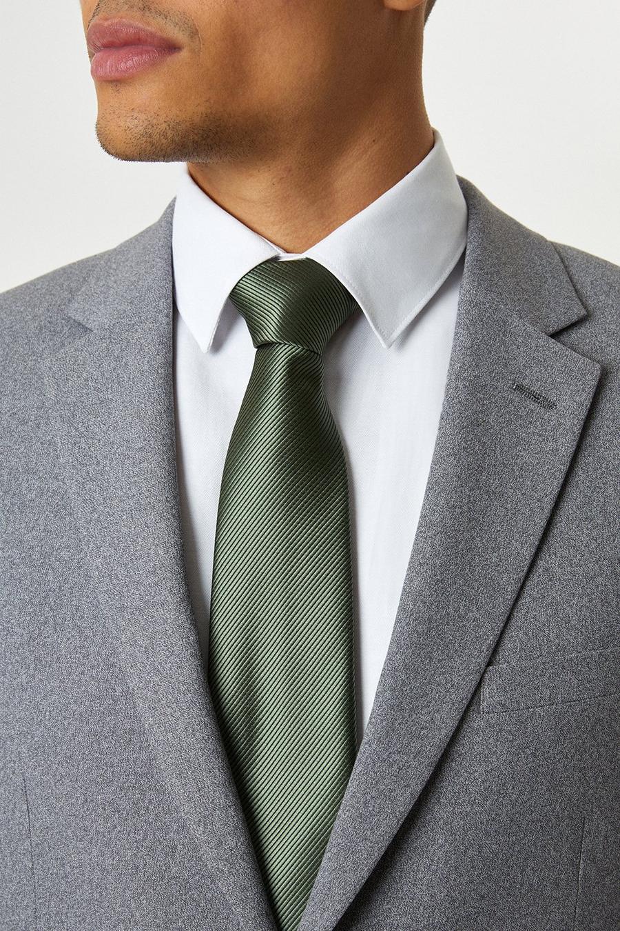 Regular Khaki Twill Tie