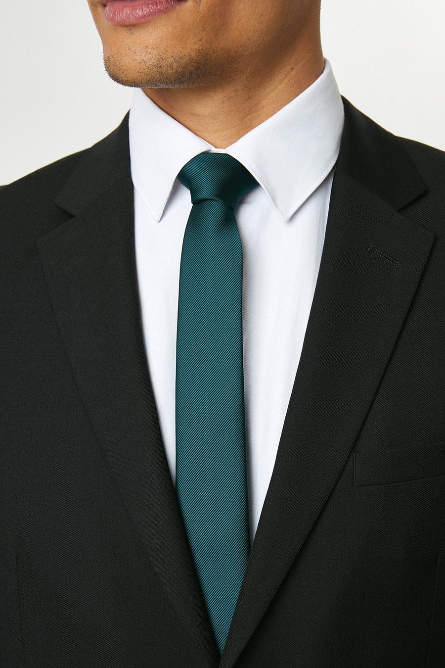 Slim Forest Green Tie