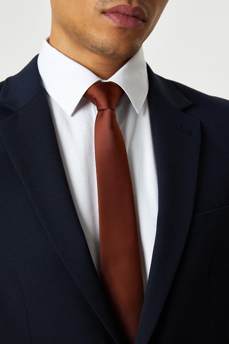 Slim Rust Tie