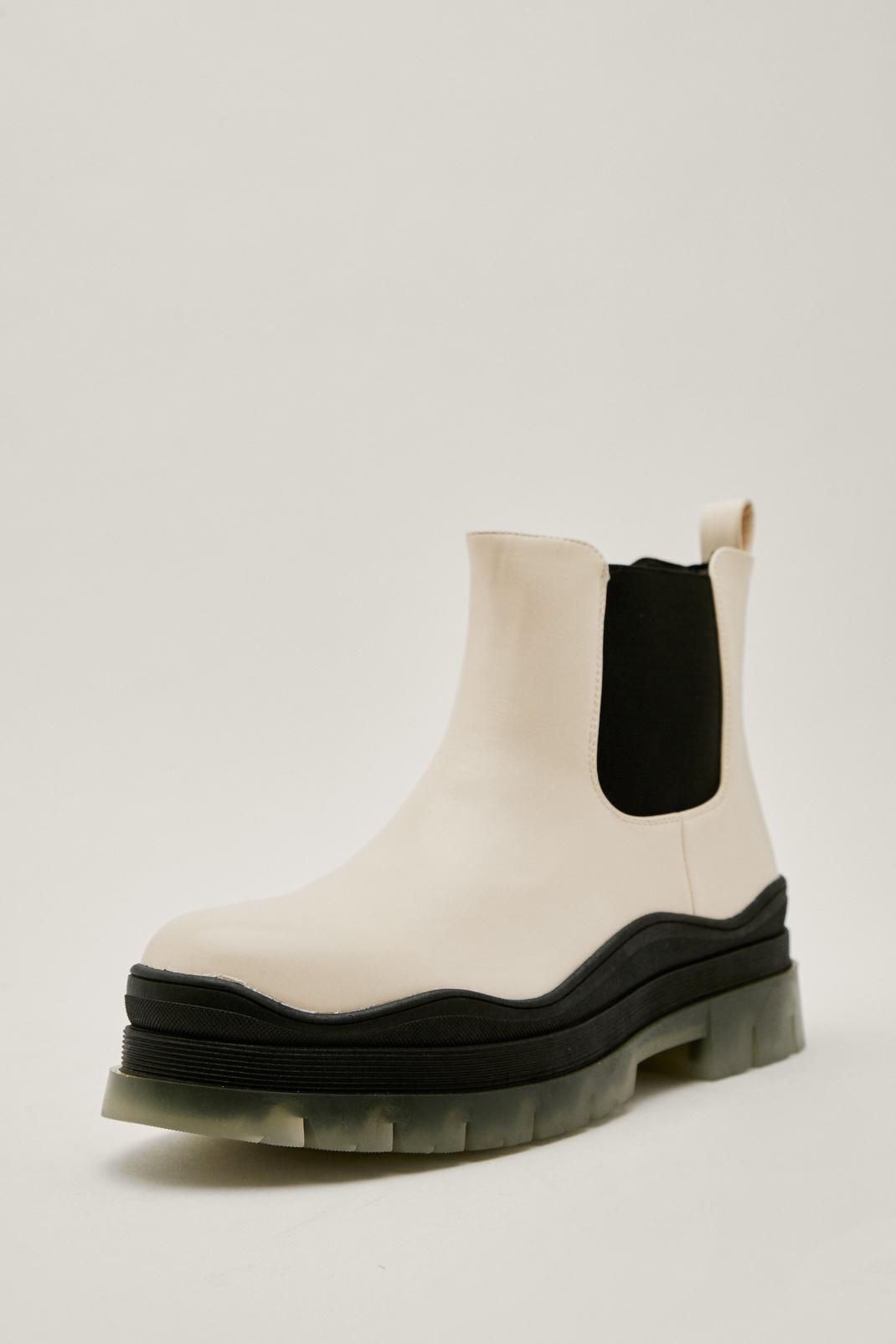 103 Contrast Ice Sole Chelsea Boots 1 image number 1