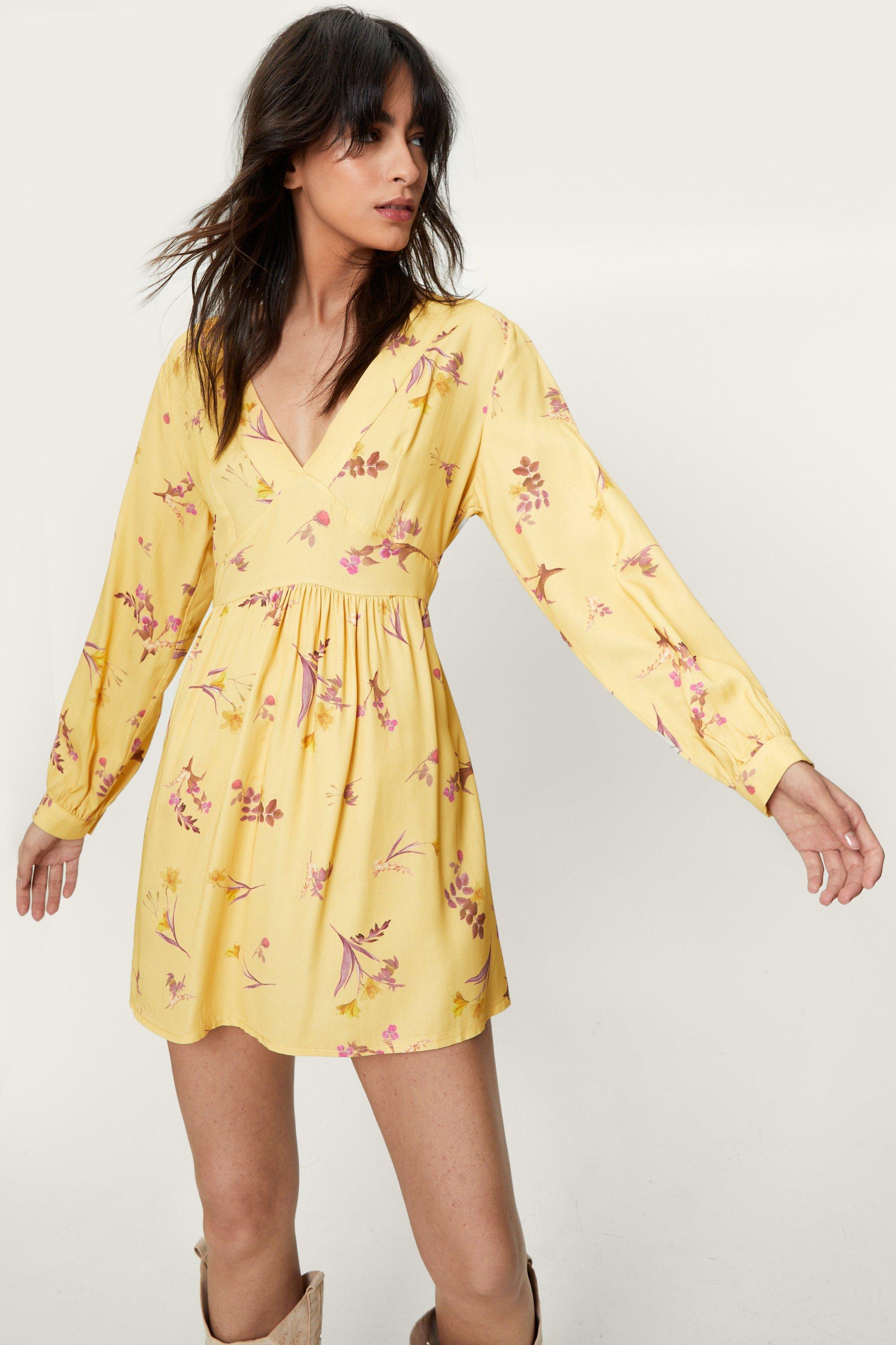 Nasty gal lemon dress store