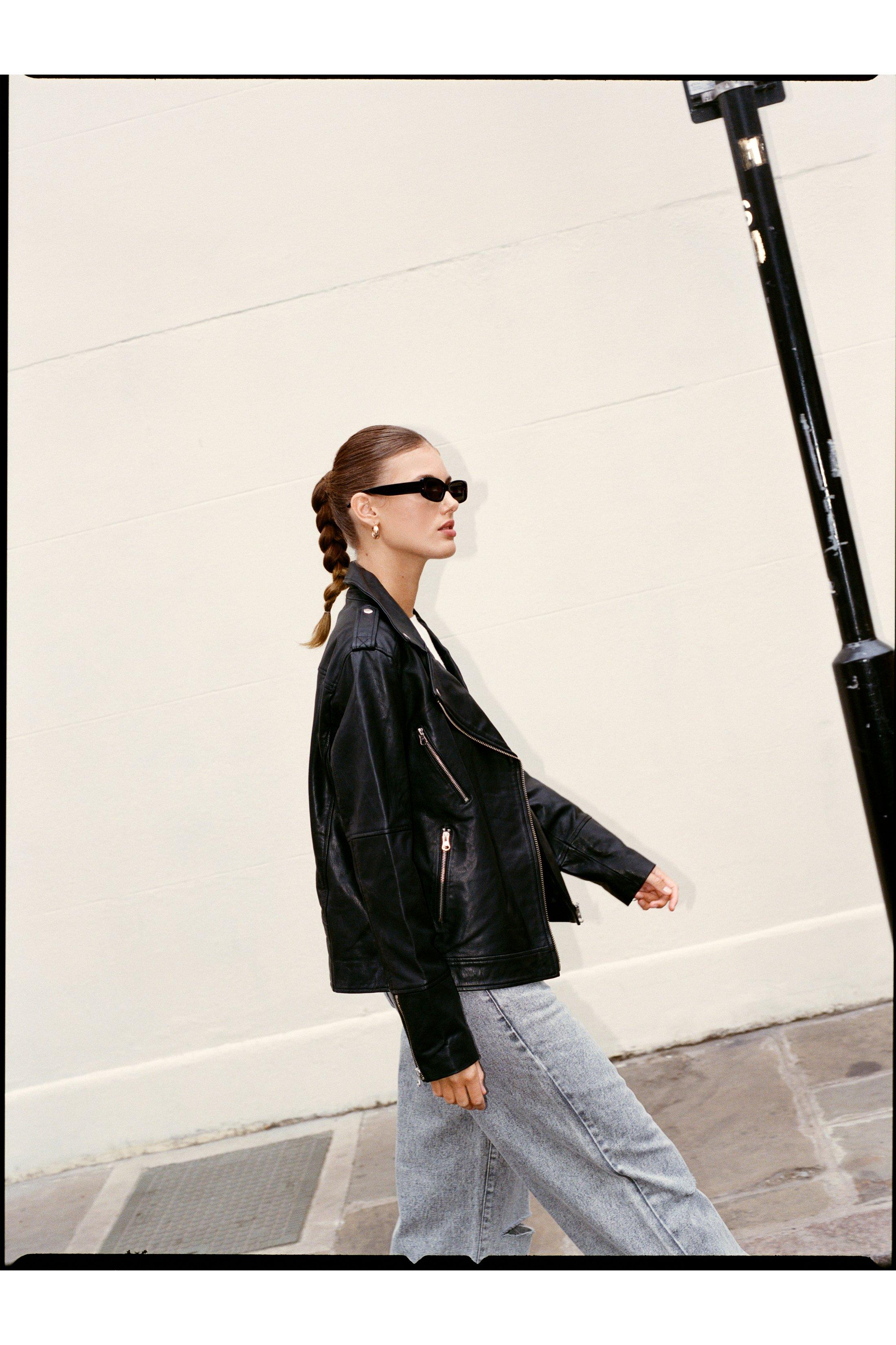 biker pu jacket