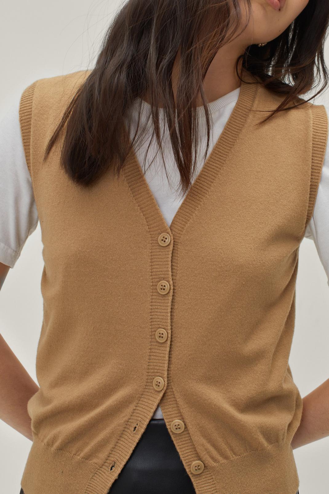 111 Knitted Waistcoat  image number 2