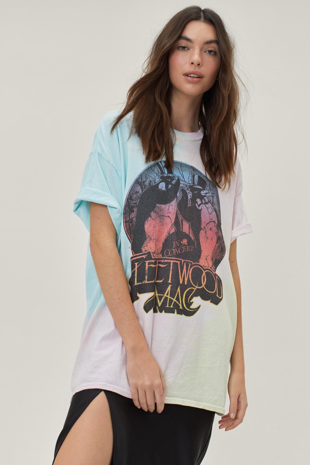 Multi Tie Dye Fleetwood Mac T-shirt image number 1