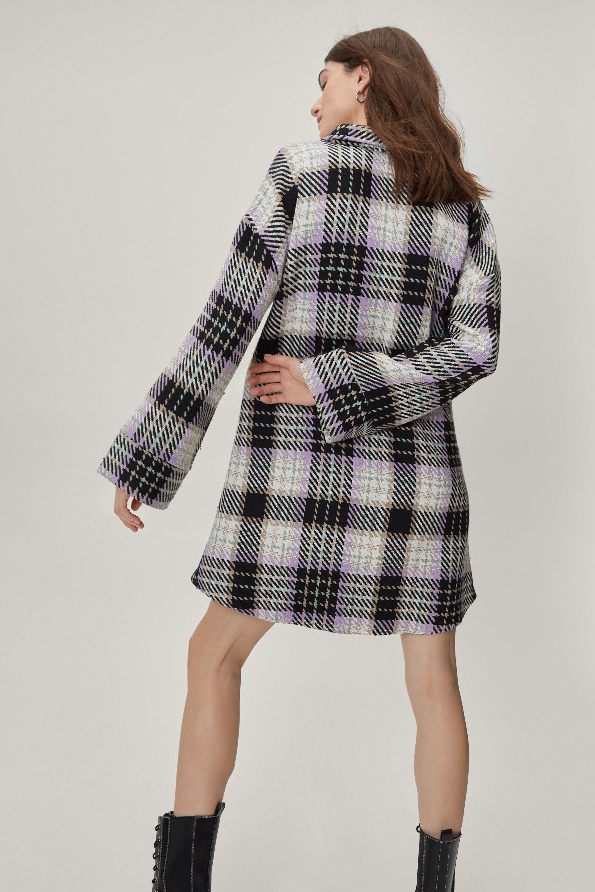 Nasty gal hotsell plaid dress