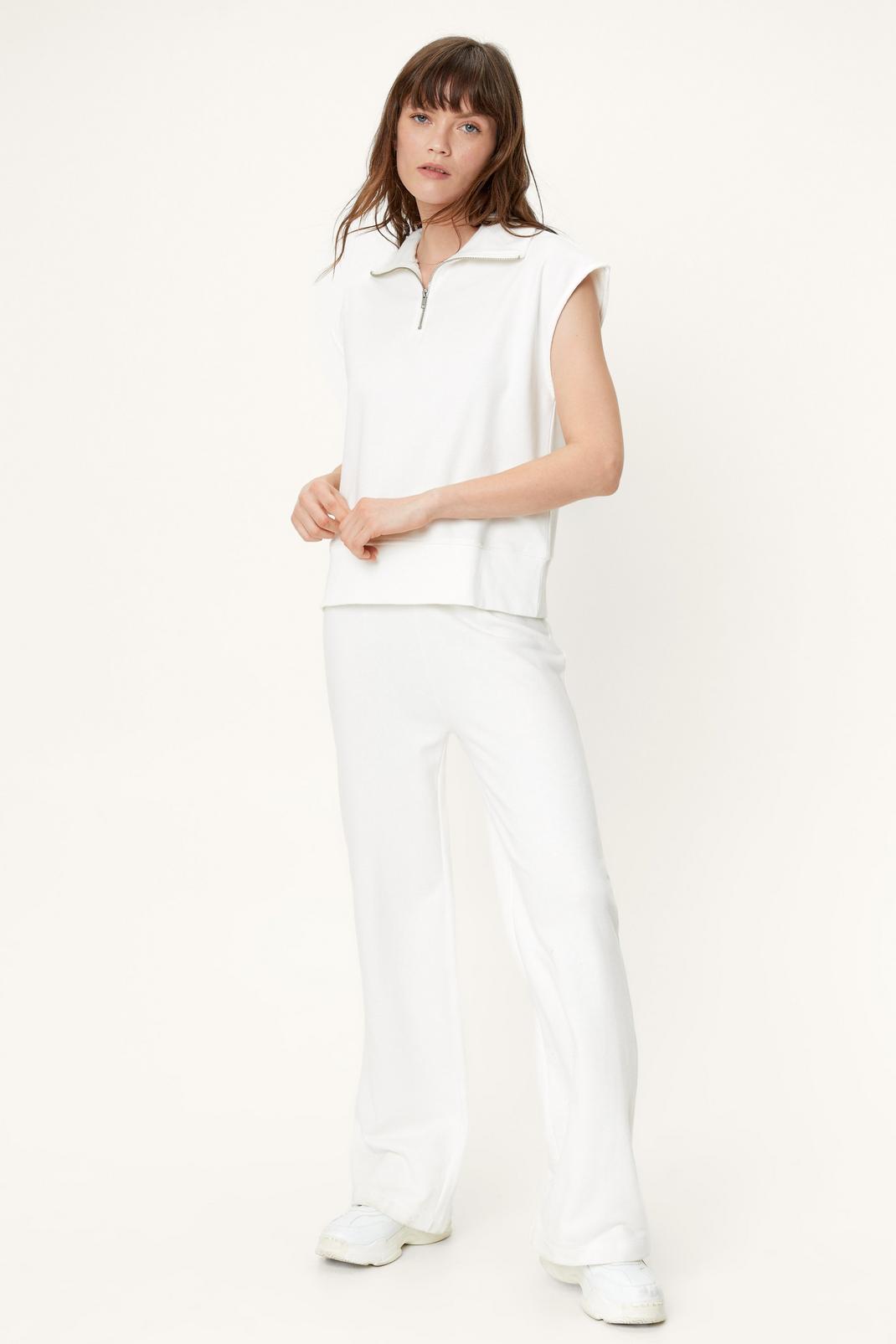 Wide Leg Smart Jersey Sweatpants | Nasty Gal
