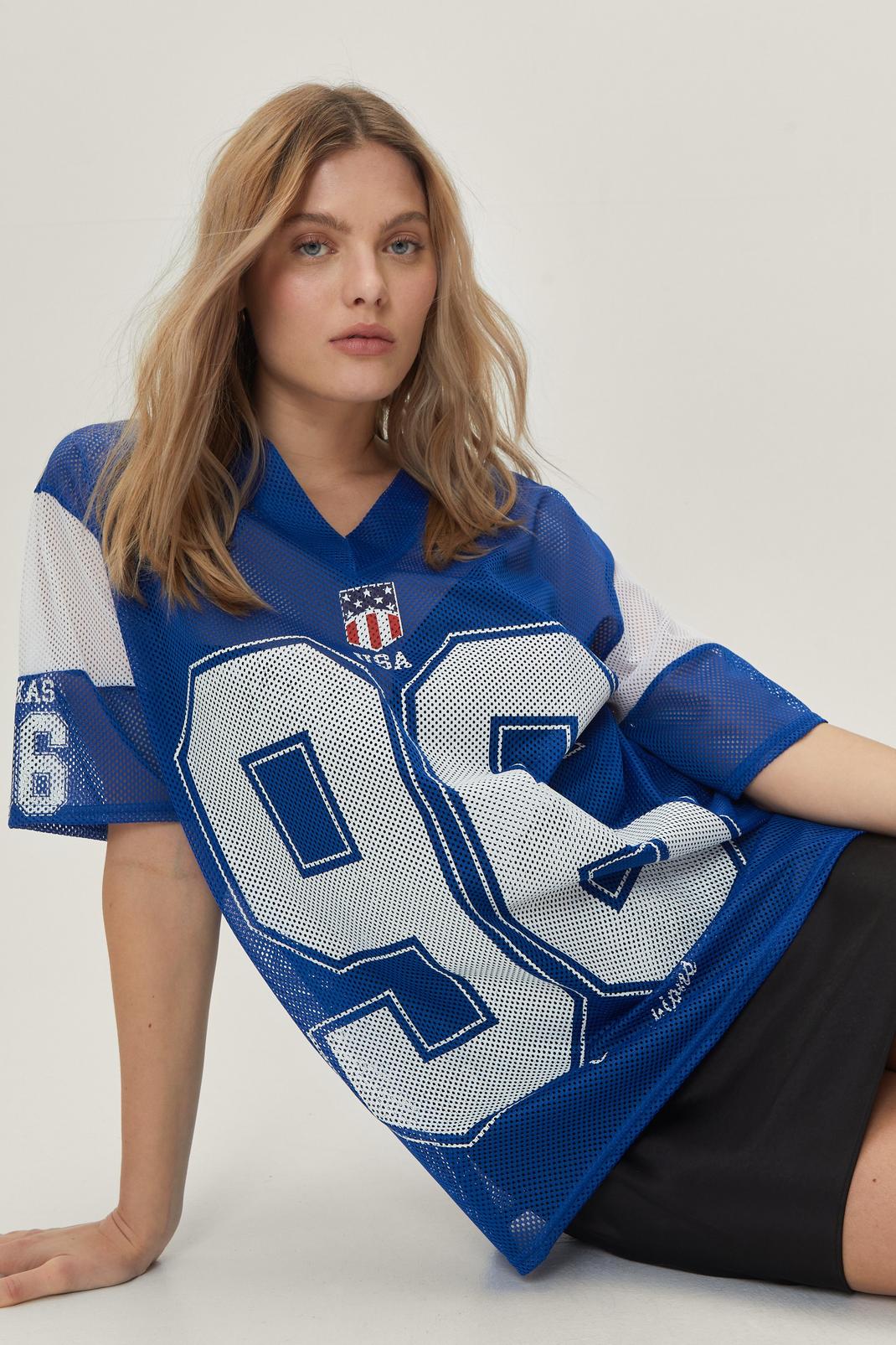 Blue 96 Texas Airtex Jersey Top image number 1