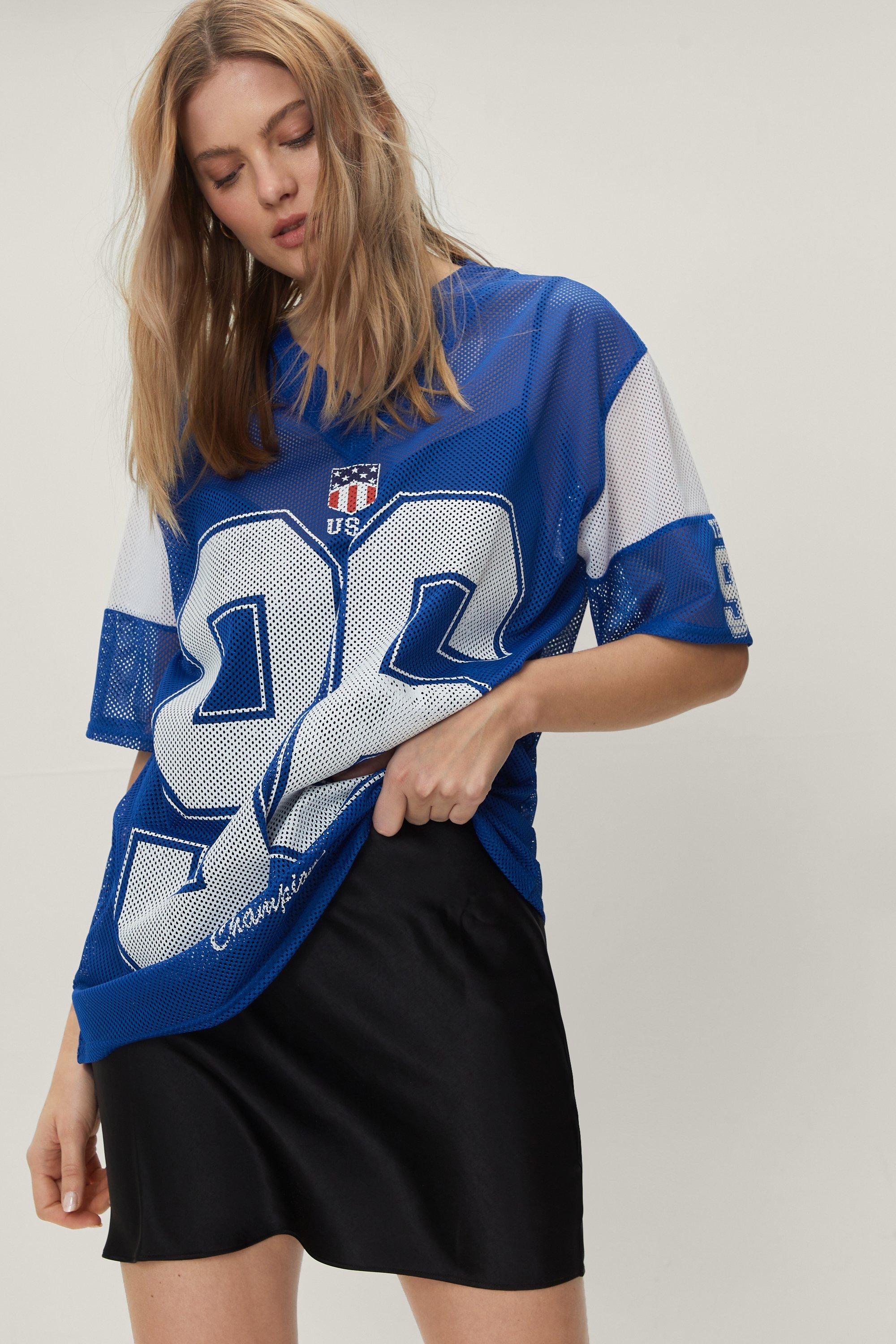 Oversized Airtex Football T-shirt