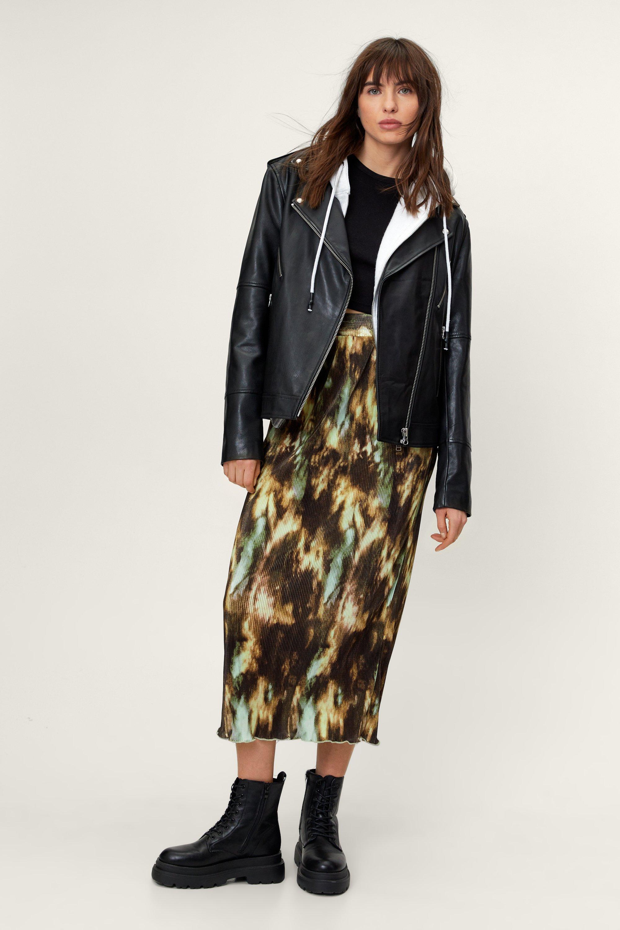 Nasty gal on sale tie dye skirt