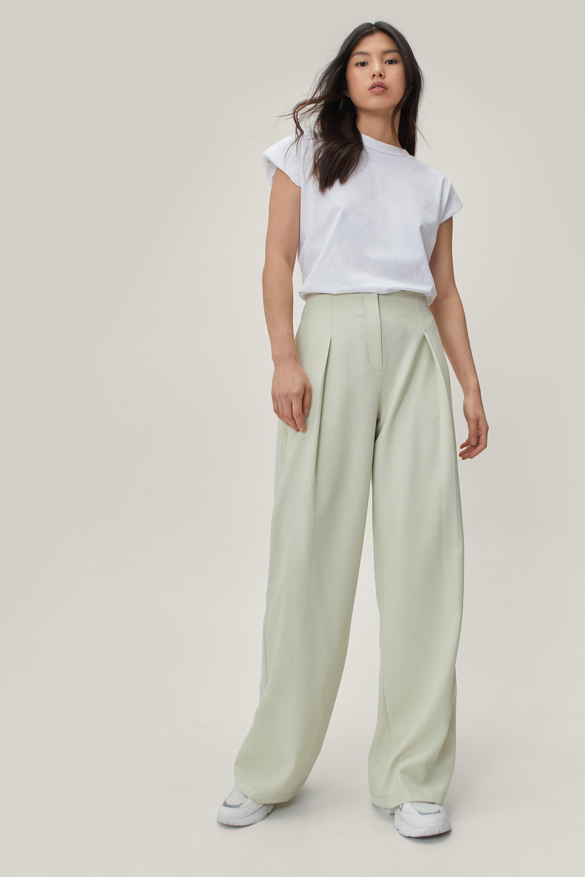 Nasty gal wide leg trousers hotsell