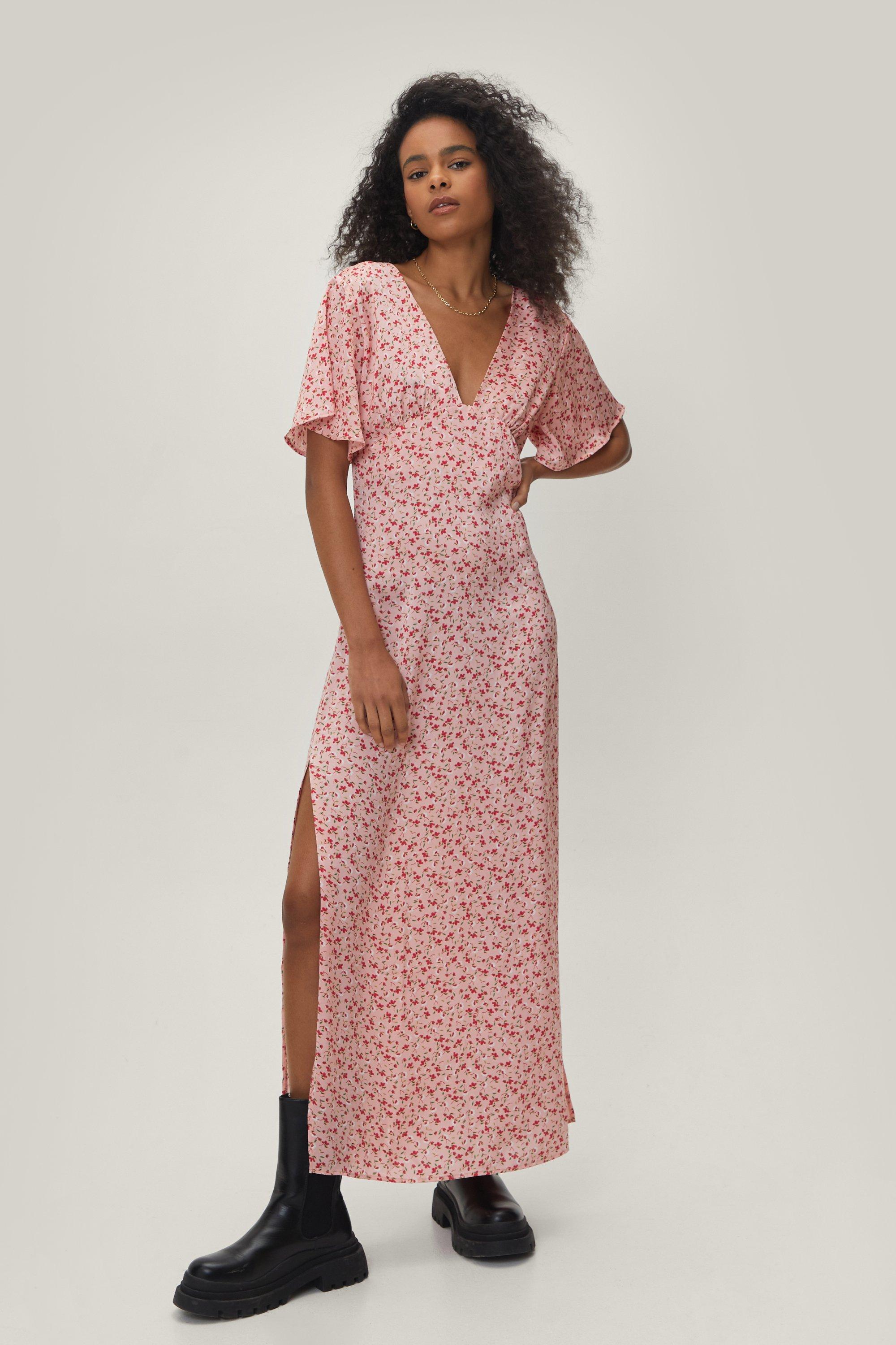 Nasty gal pink dress hotsell