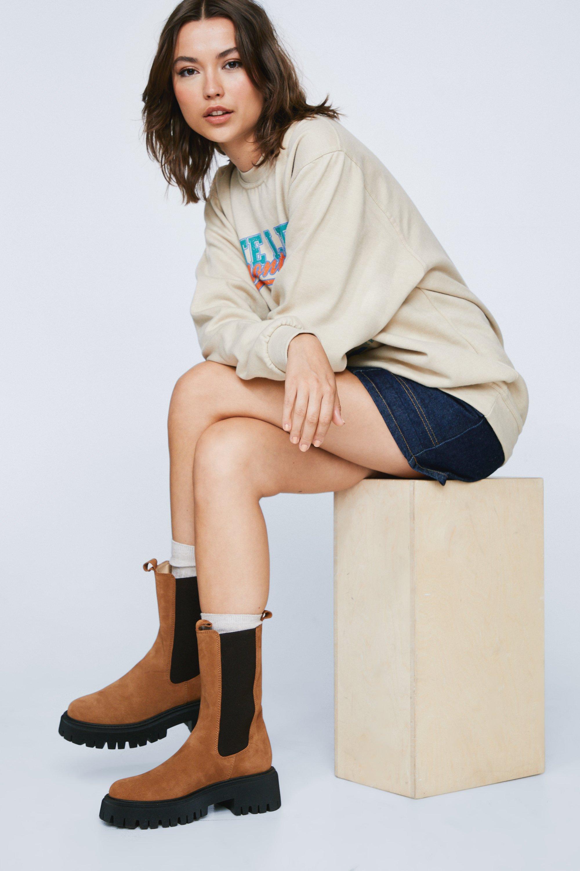 Nasty gal hot sale chelsea boots