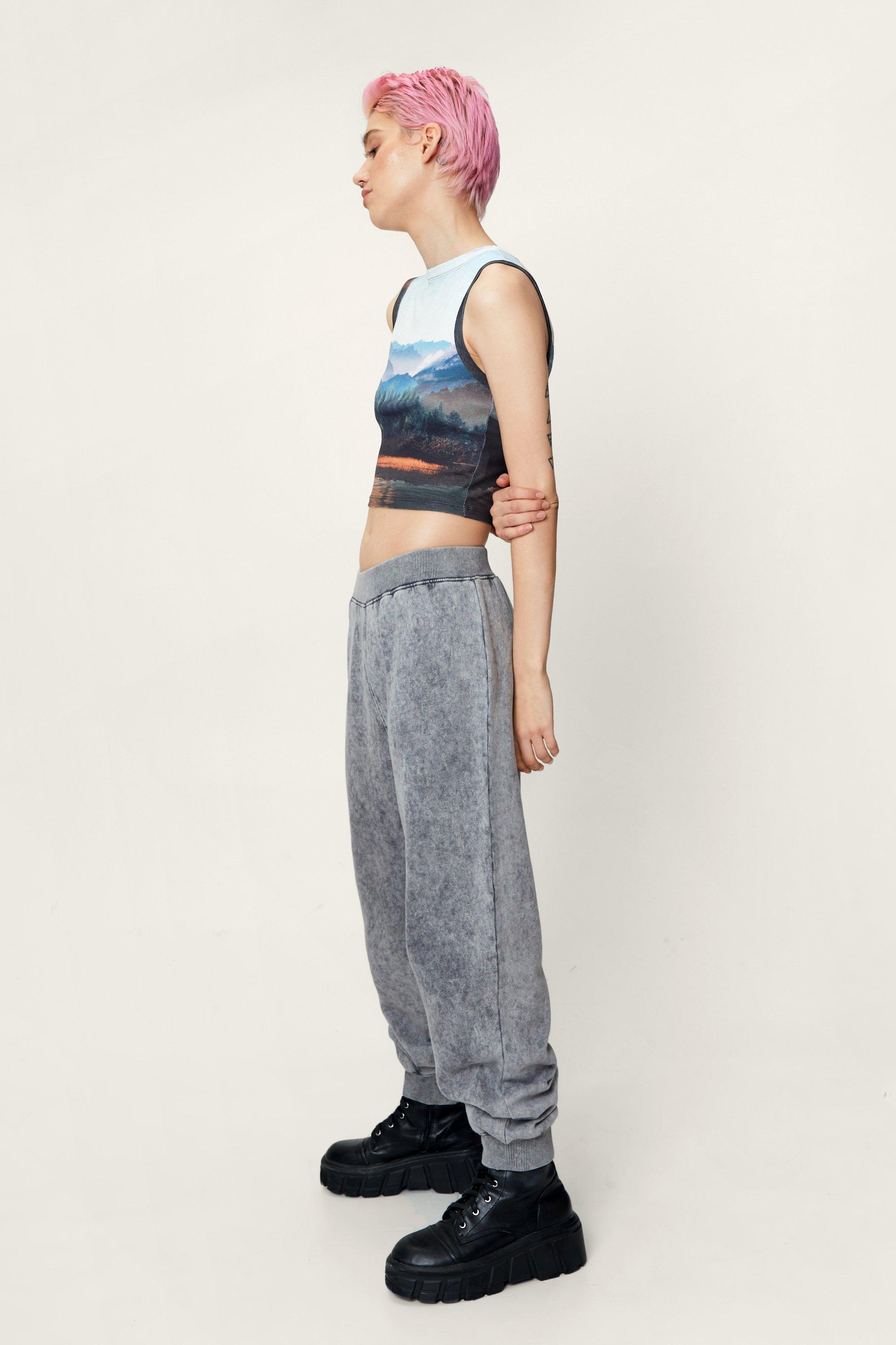 nasty gal grey joggers