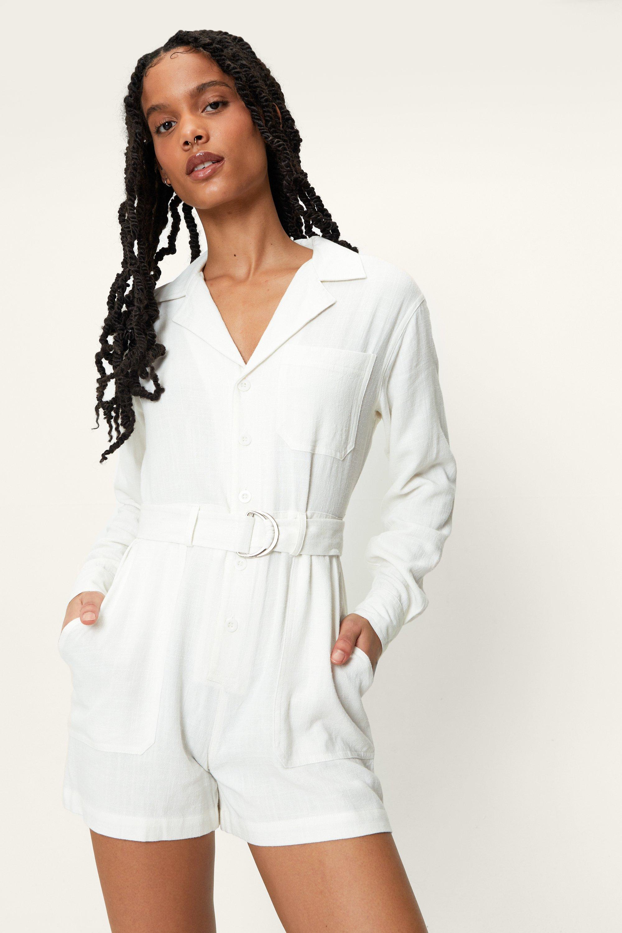 Petite utility hot sale playsuit