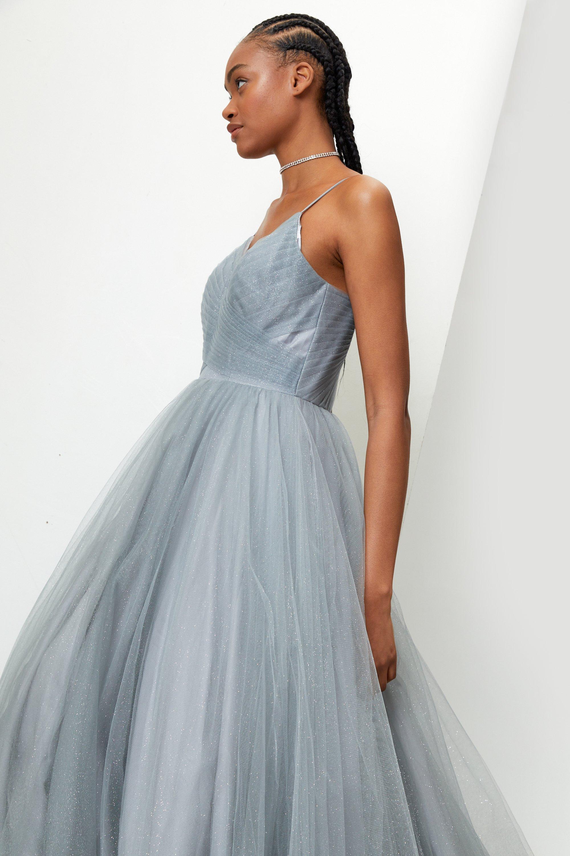 tulle glitter dress