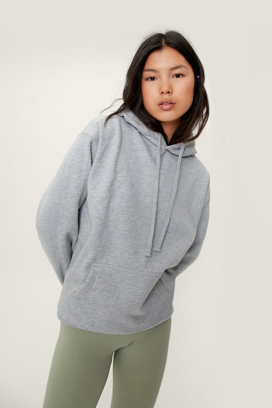 Knitted Relaxed Drawstring Hoodie