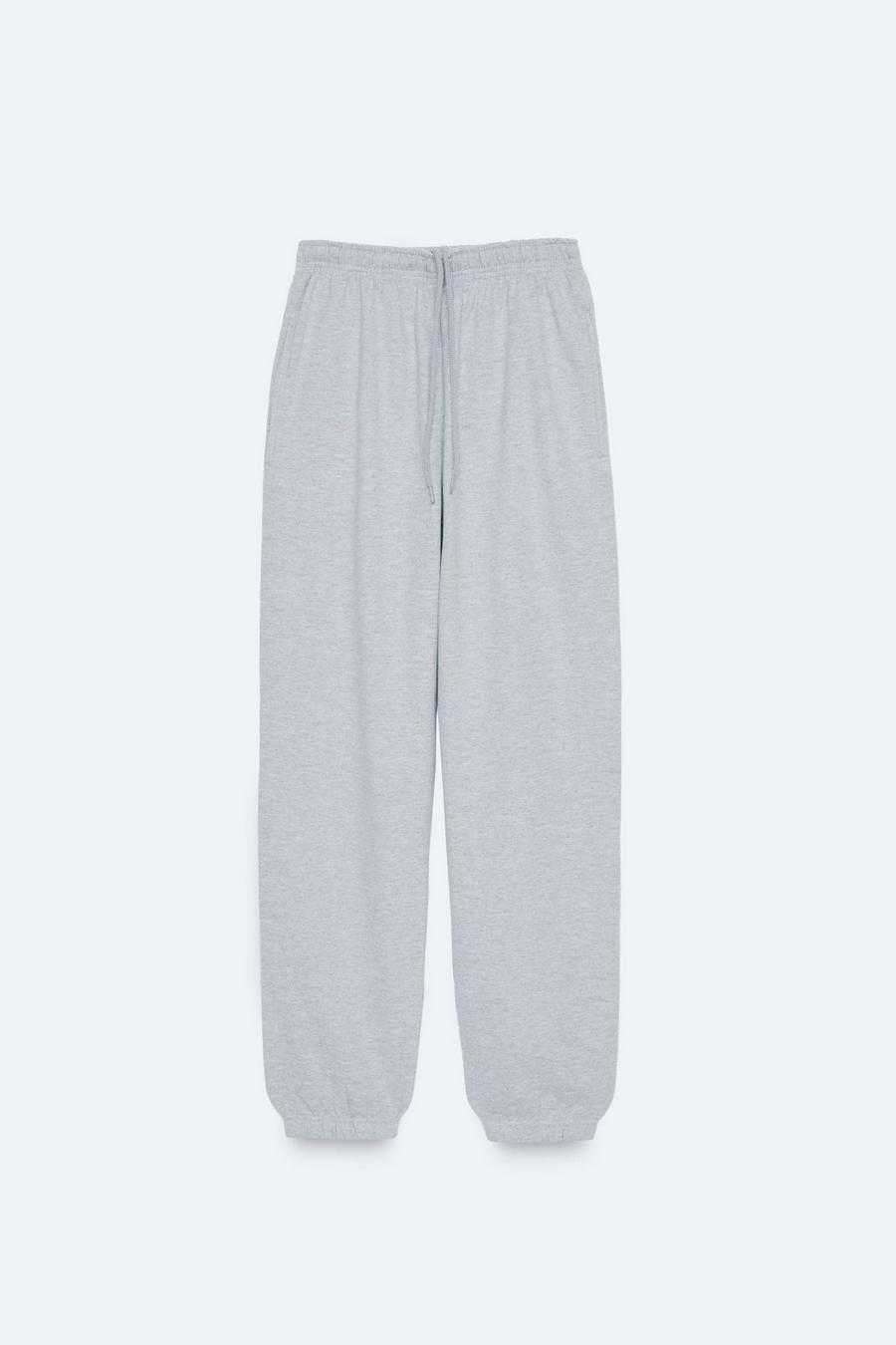 High Waisted Loose Fit Cuffed Sweatpants