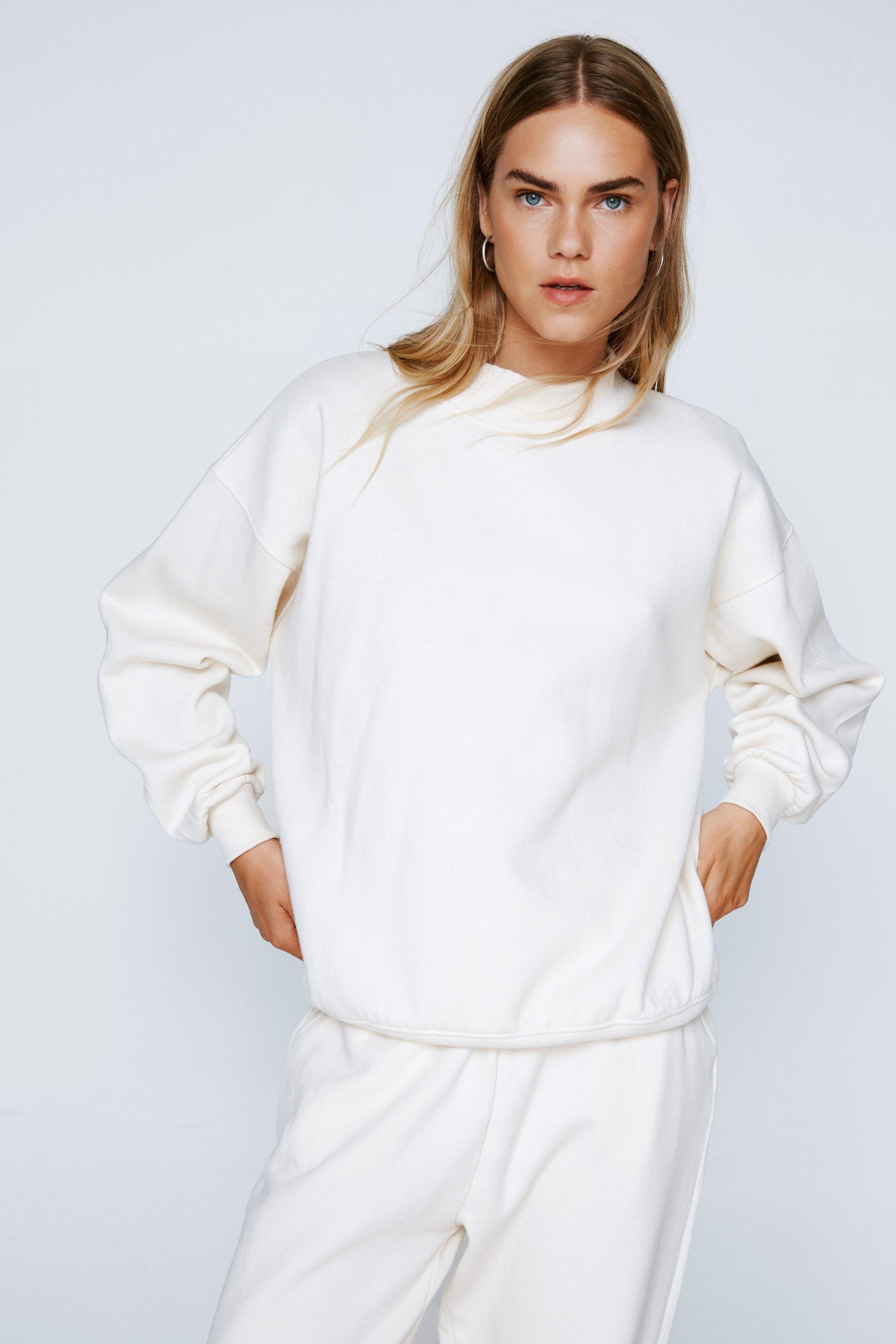 Nasty gal 2025 white sweatpants