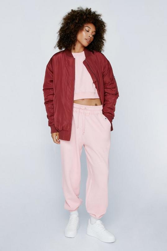 Tab Detail Cuffed Joggers | Nasty Gal