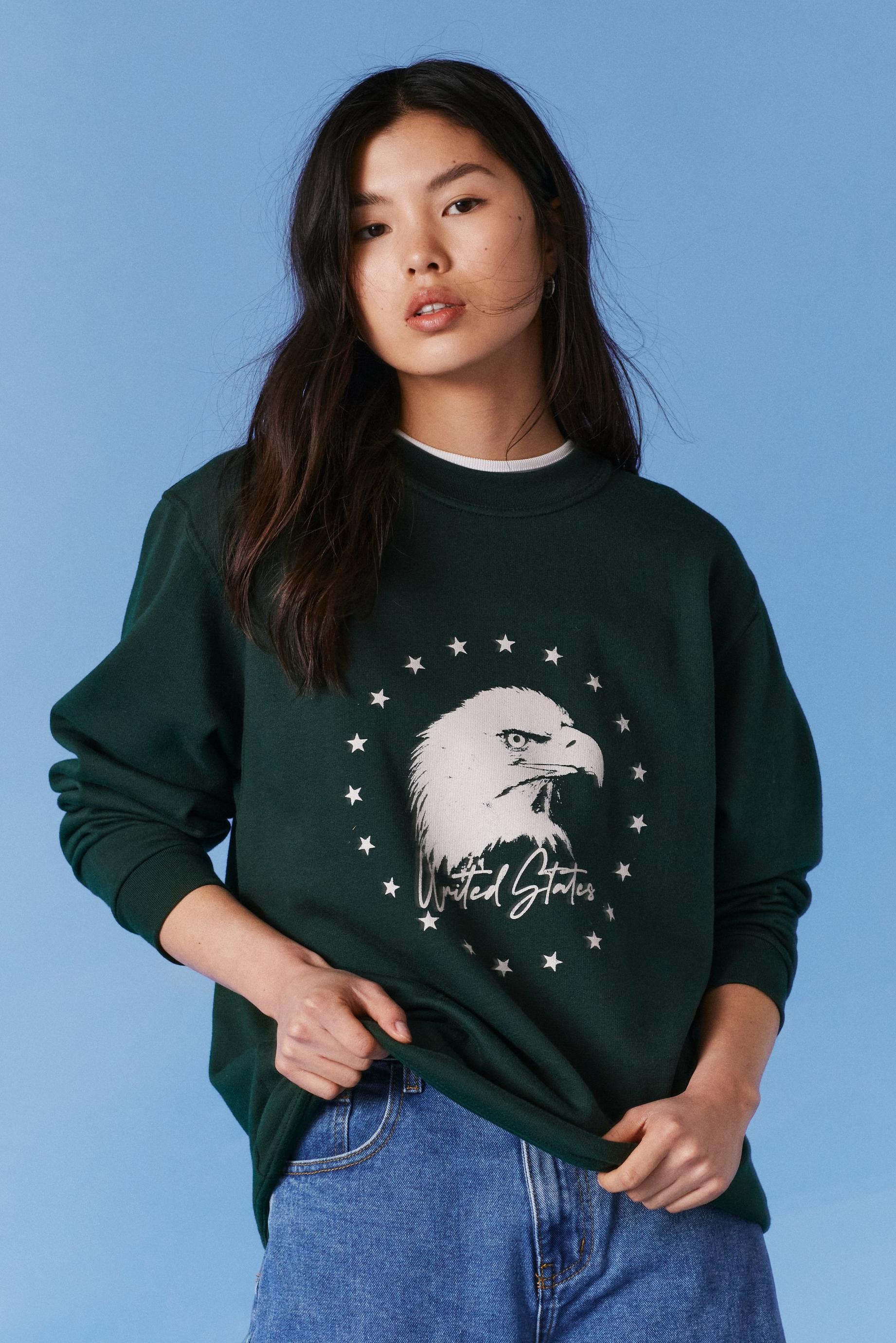 United States Eagle Graphic Sweatshirt