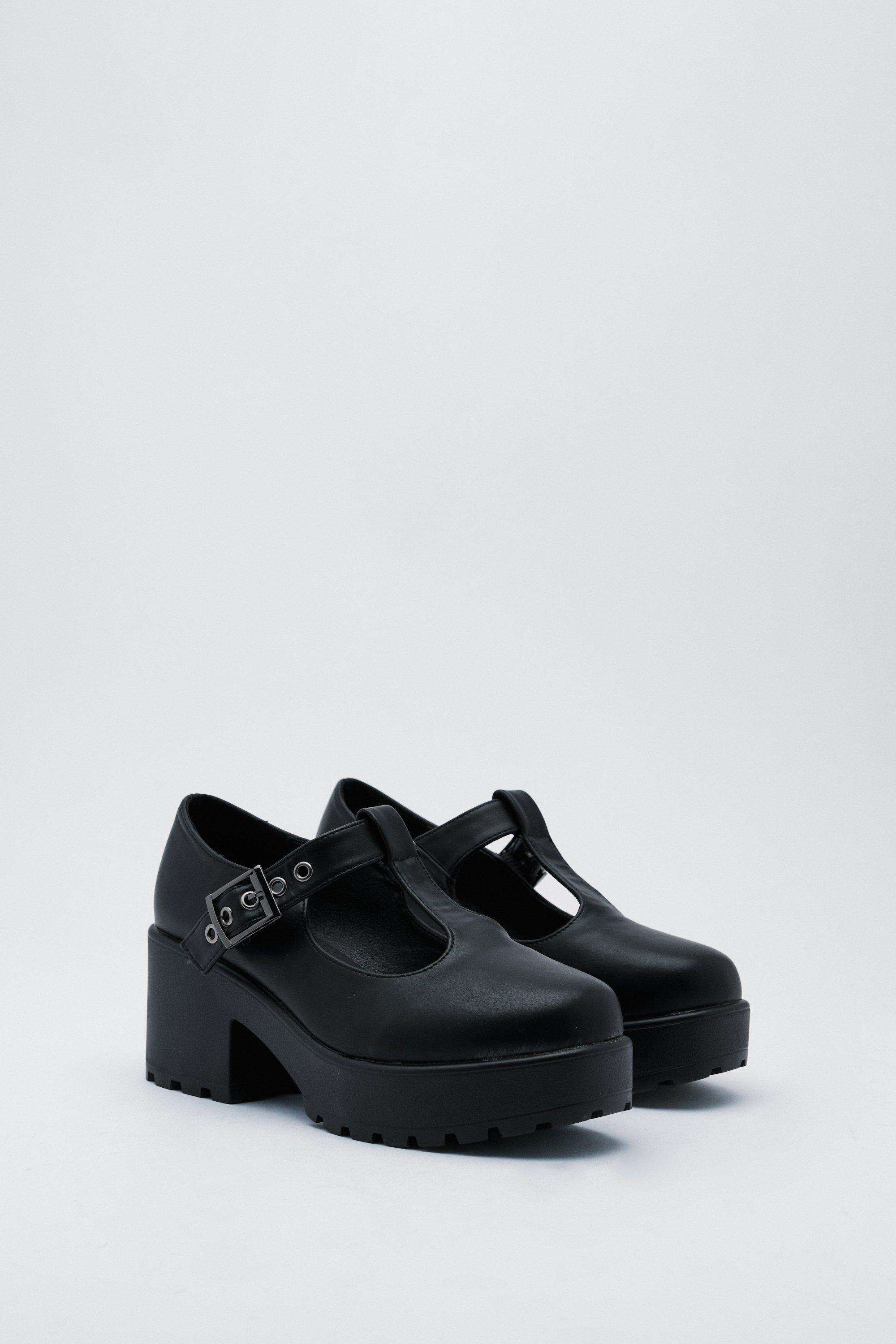 Nasty Gal Womens Chunky Mary Jane Shoes