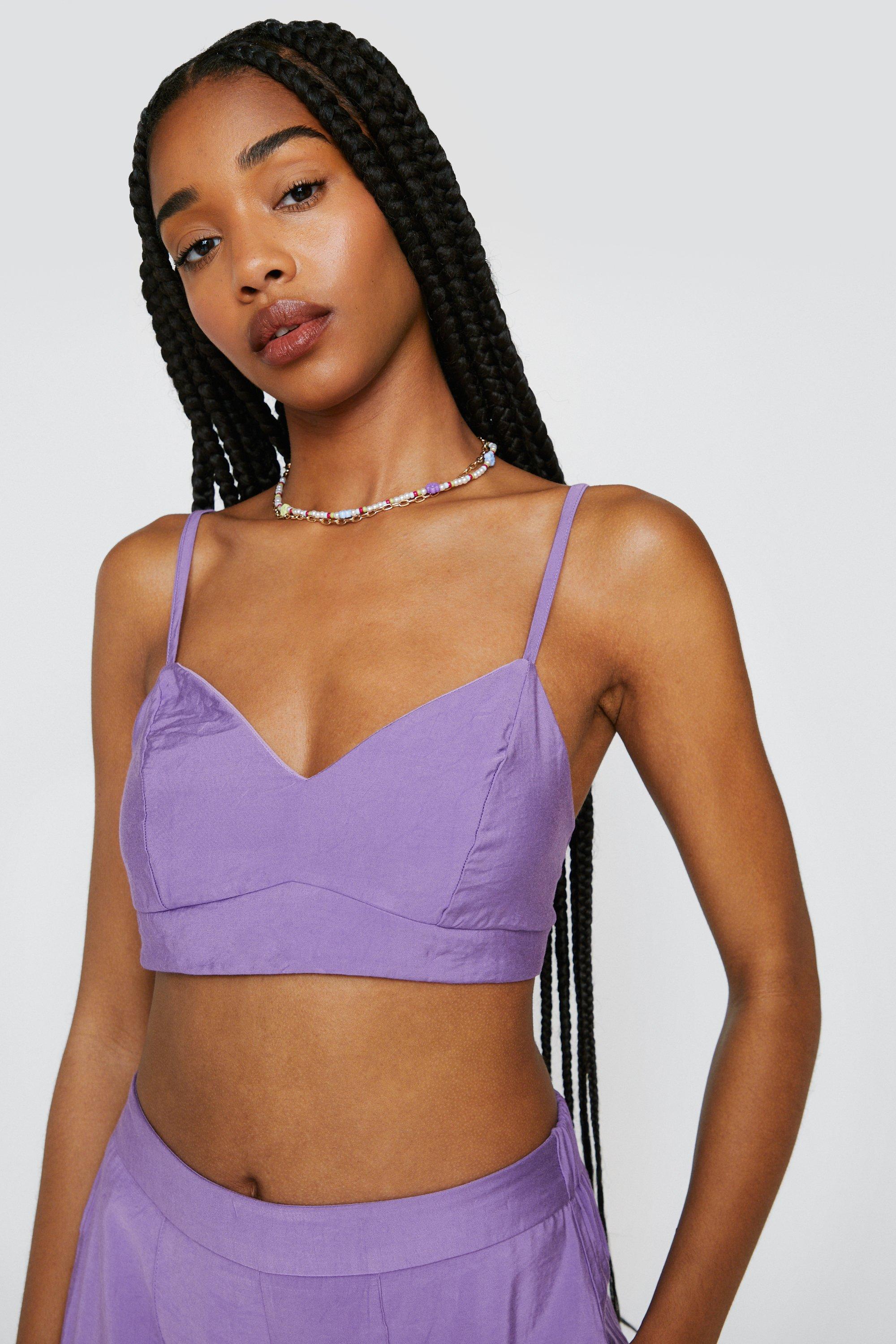 Lilac Bralette top