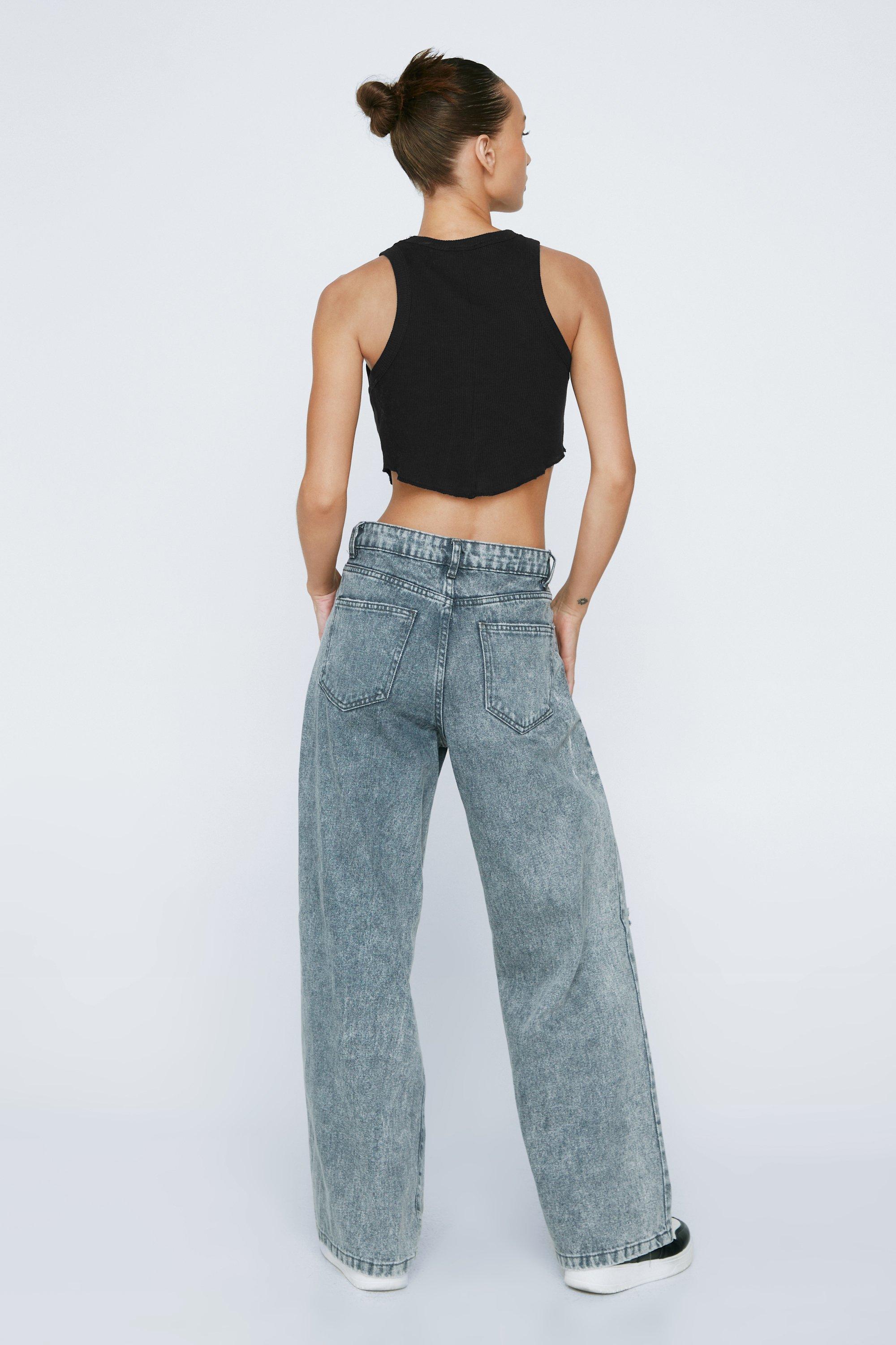 petite baggy jeans