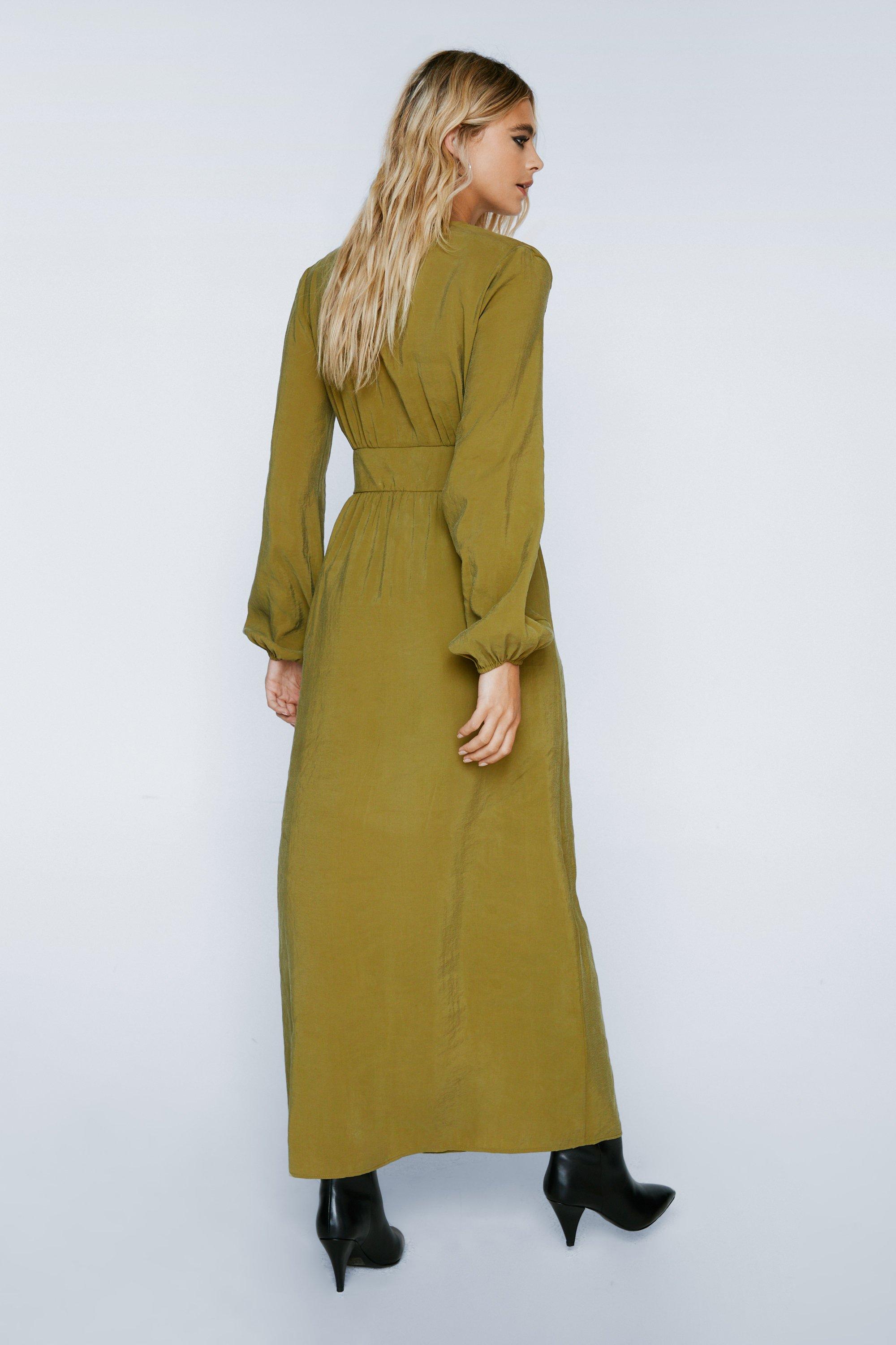 Long sleeve maxi clearance top