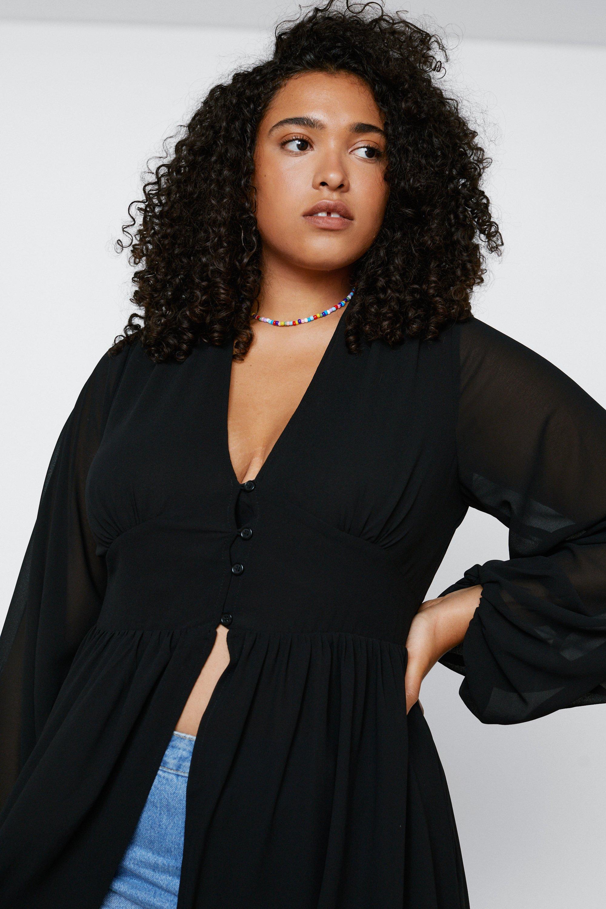 Plus size 2025 maxi top