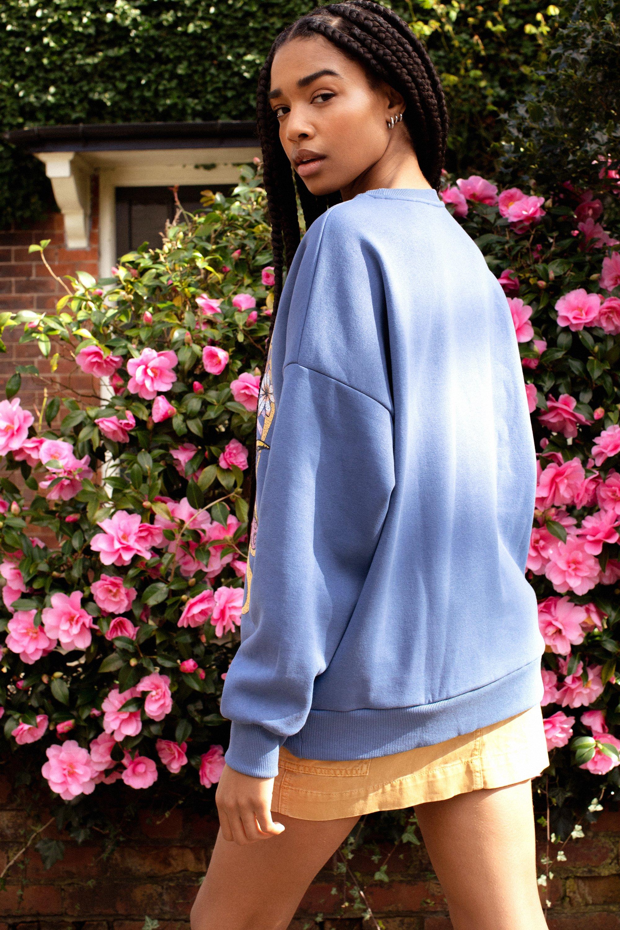 Nasty gal oversized sweatshirt sale