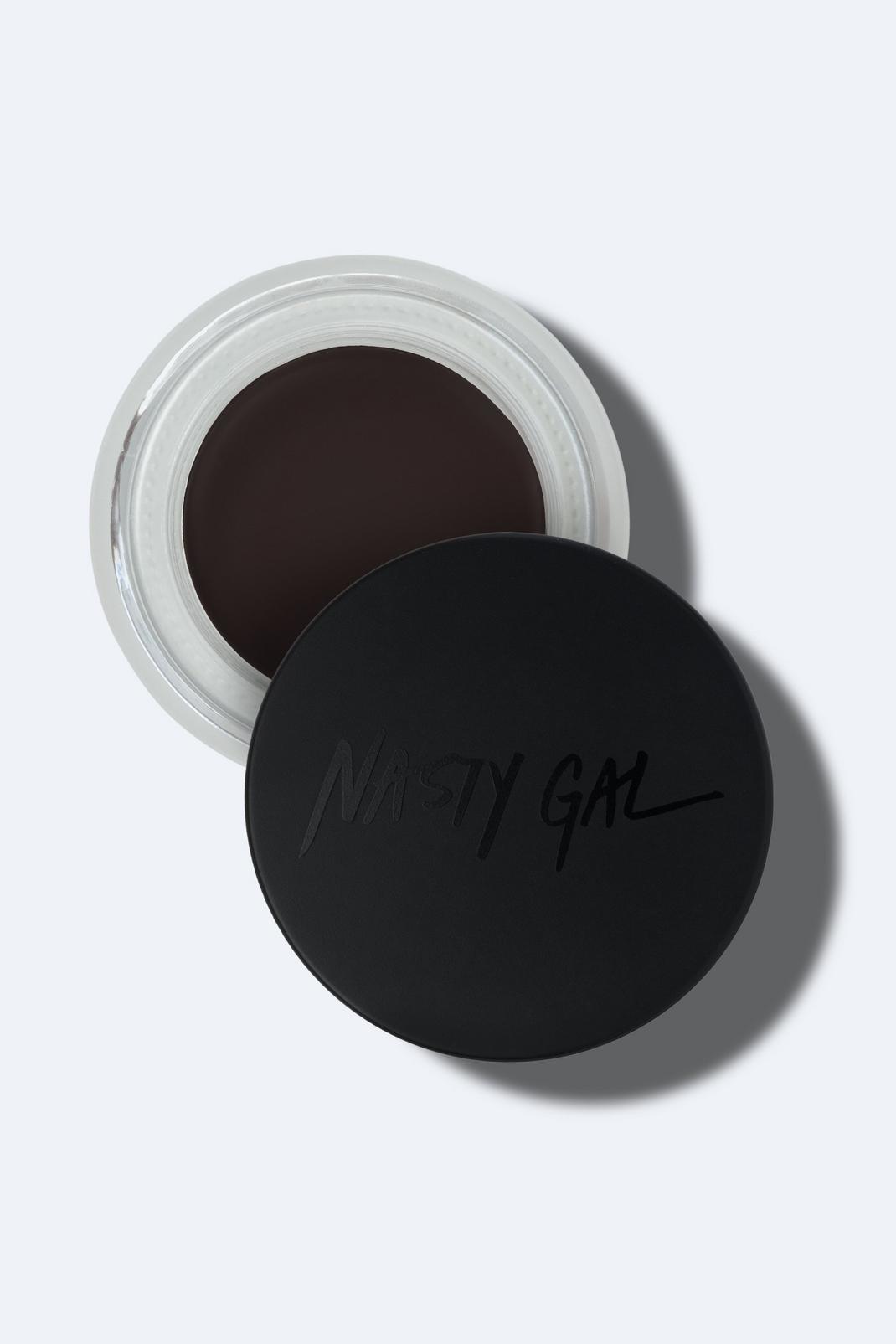 Nasty Gal Beauty - Pommade à sourcils et pinceau, Dark brown image number 1