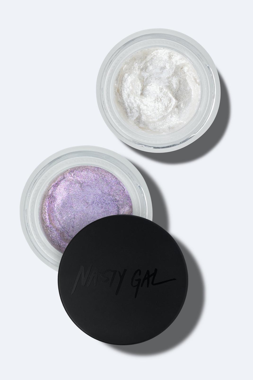 Lavender Nasty Gal Beauty Multi Use Glitter Shot Duo image number 1