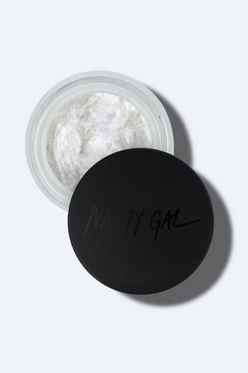 White Nasty Gal Beauty Multi Use Glitter Shot
