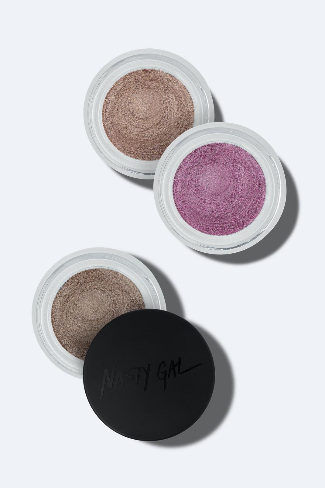 Champagne Nasty Gal Beauty Lid Lustre Trio image number 1
