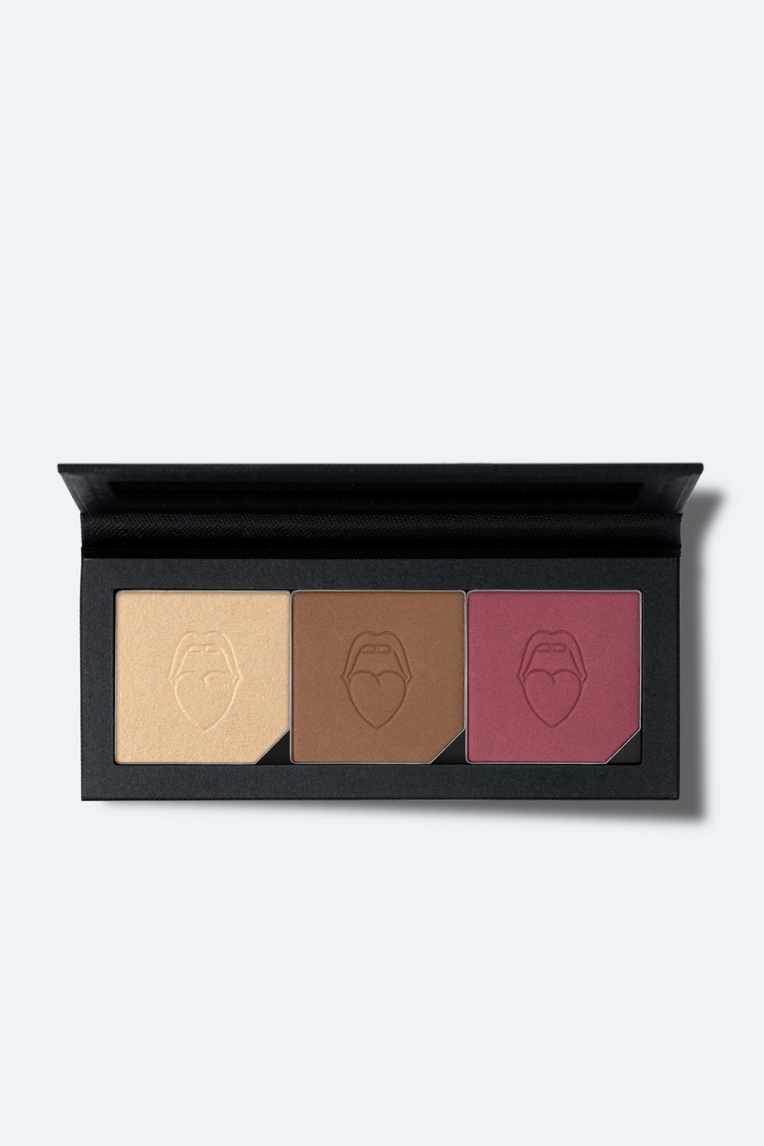 Dark Nasty Gal Beauty Face Palette Trio image number 1