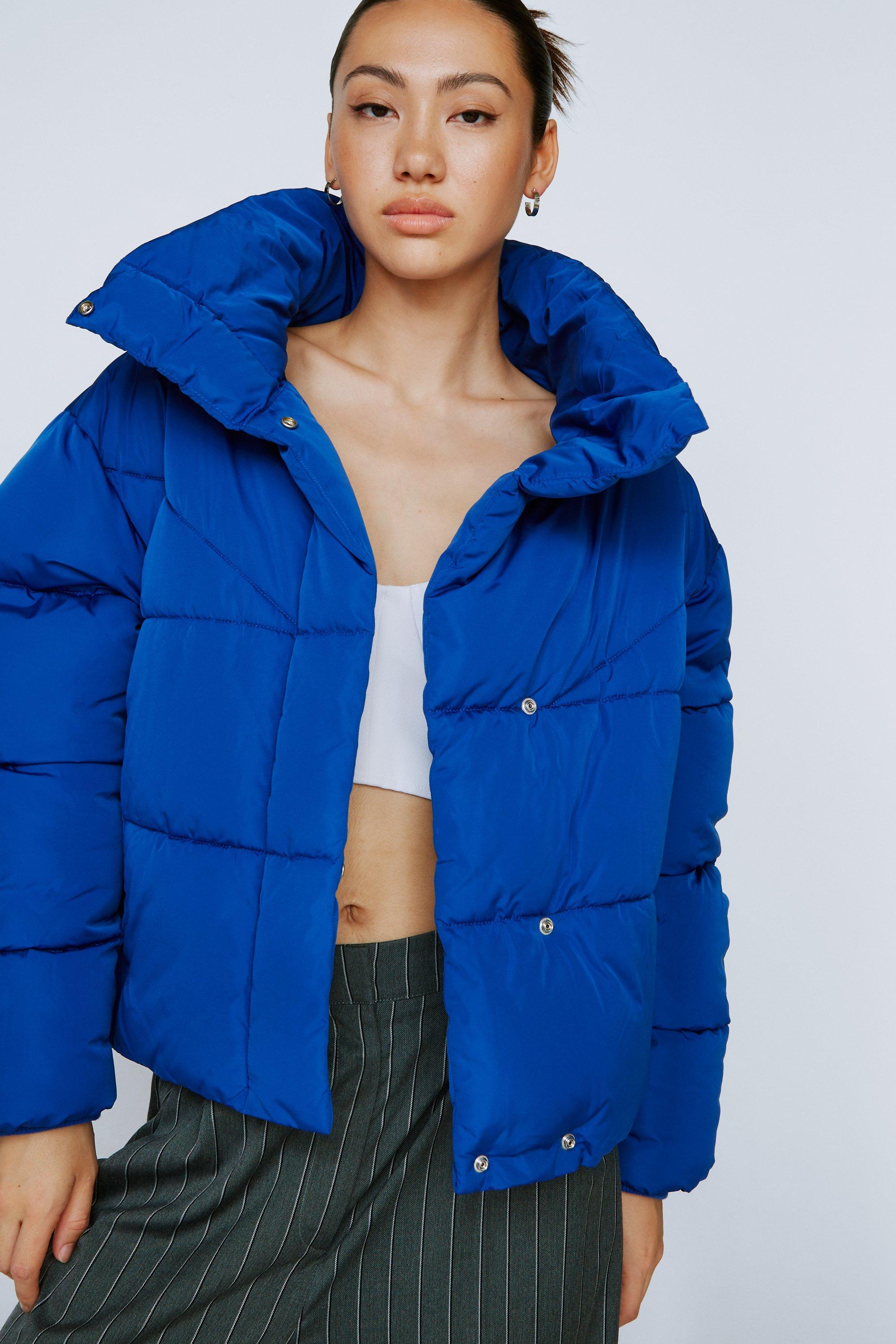 Nasty gal puffer jacket sale