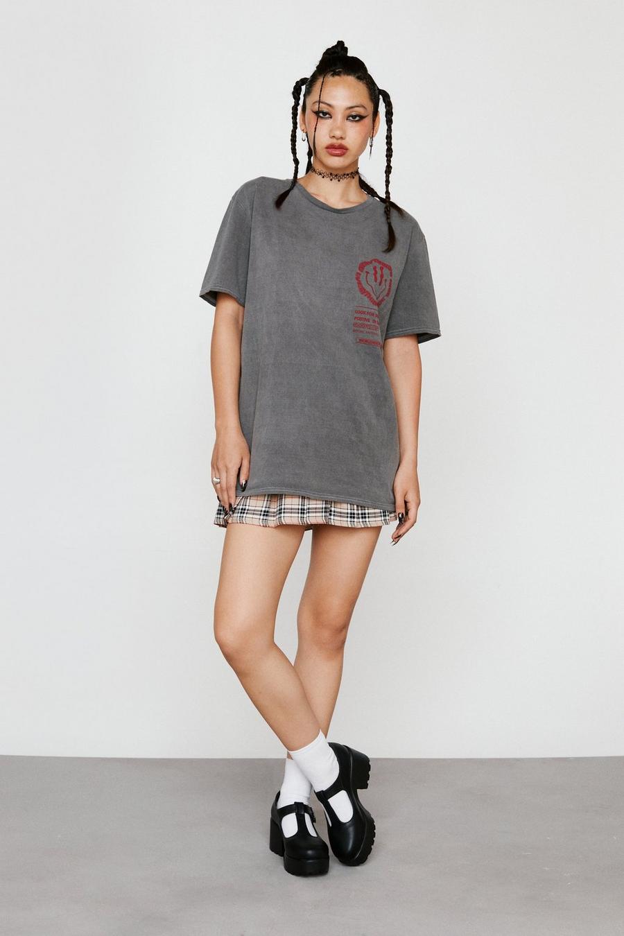 Smile Washed Graphic Tee