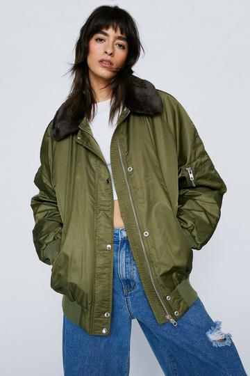 Green Bomber Jackets | Nasty Gal