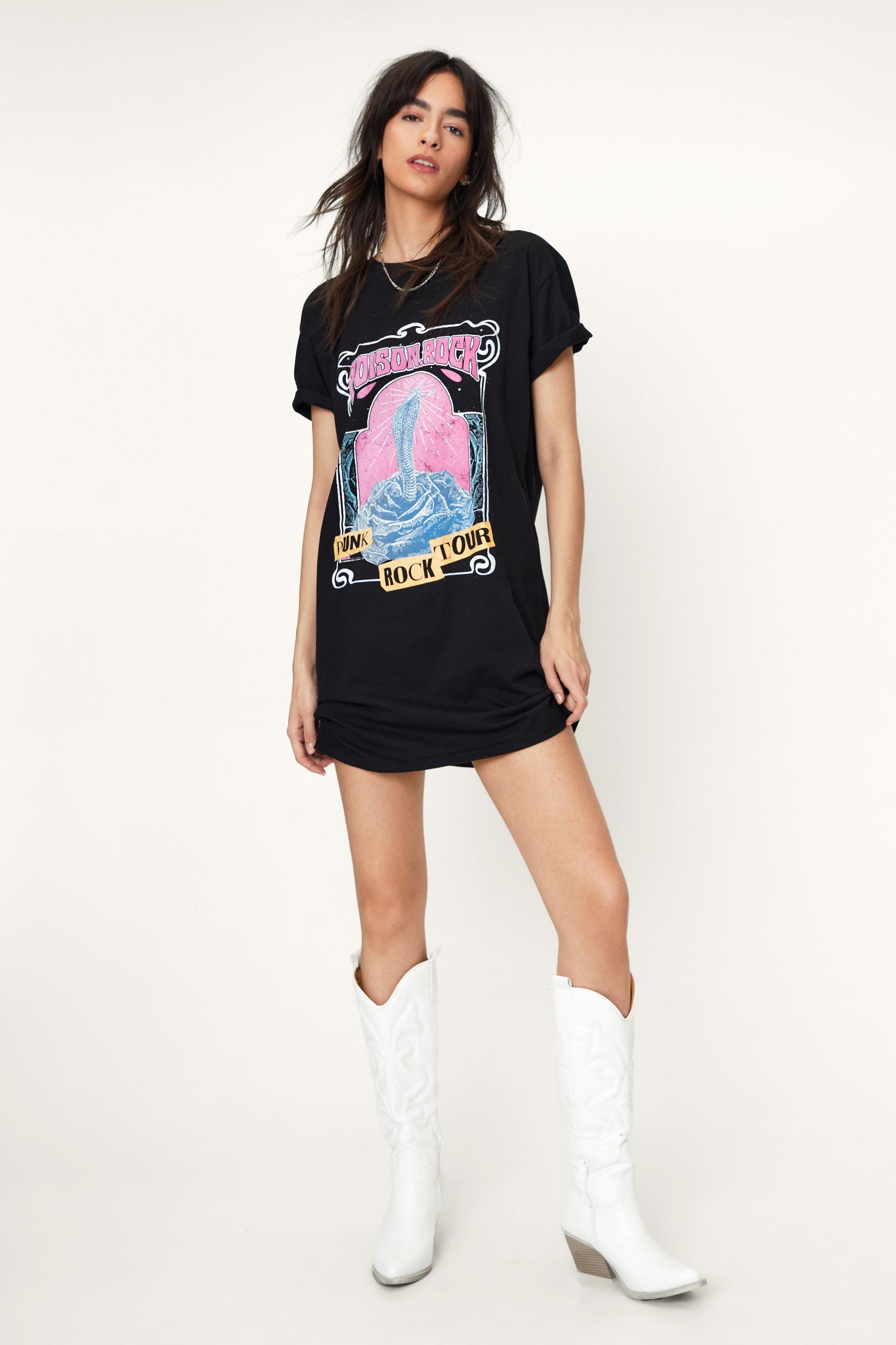 Edgy tshirt hot sale dress