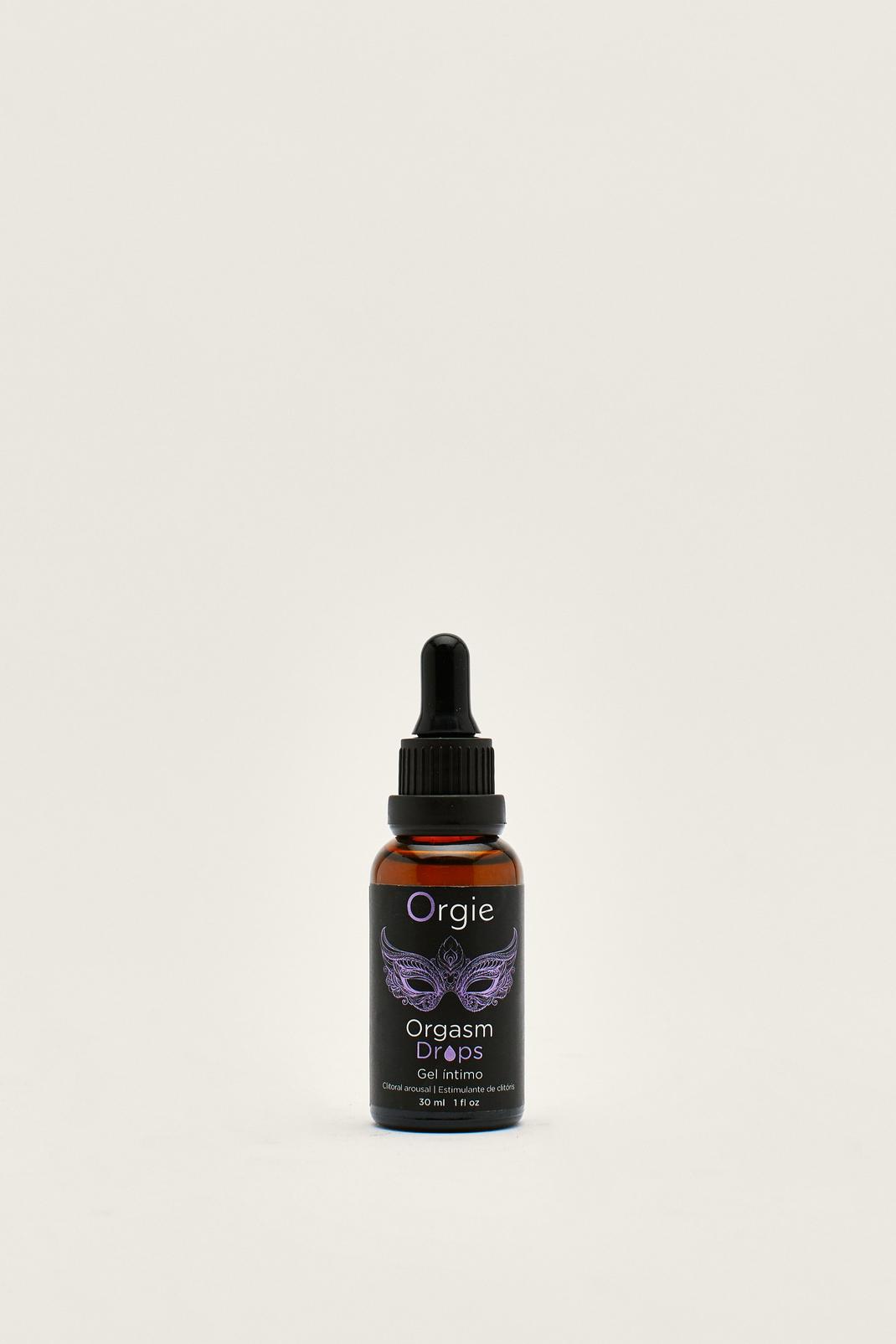 Clear Orgie Orgasm Clitoral Arousal Serum Drops image number 1