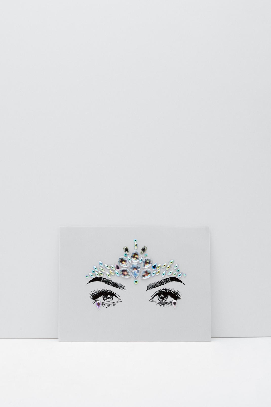 Bijoux de visage diadème irisé, Lilac image number 1