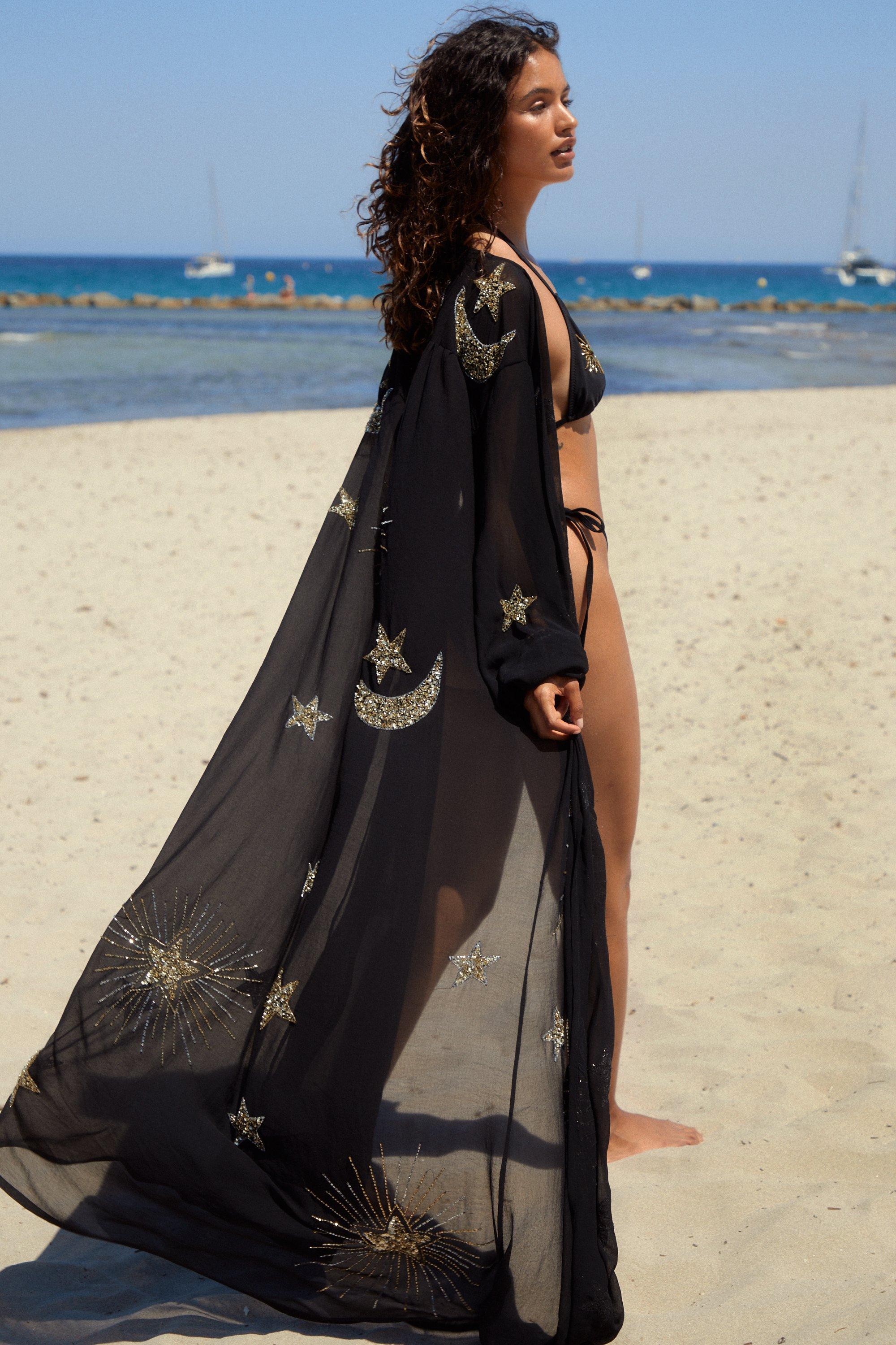 Embellished beach store cover ups