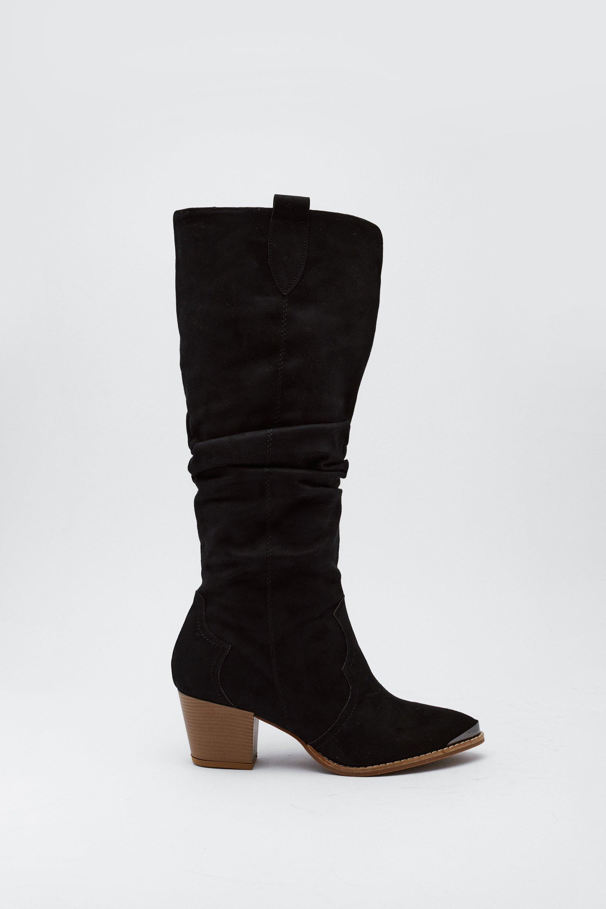 Black knee high boots 2024 target