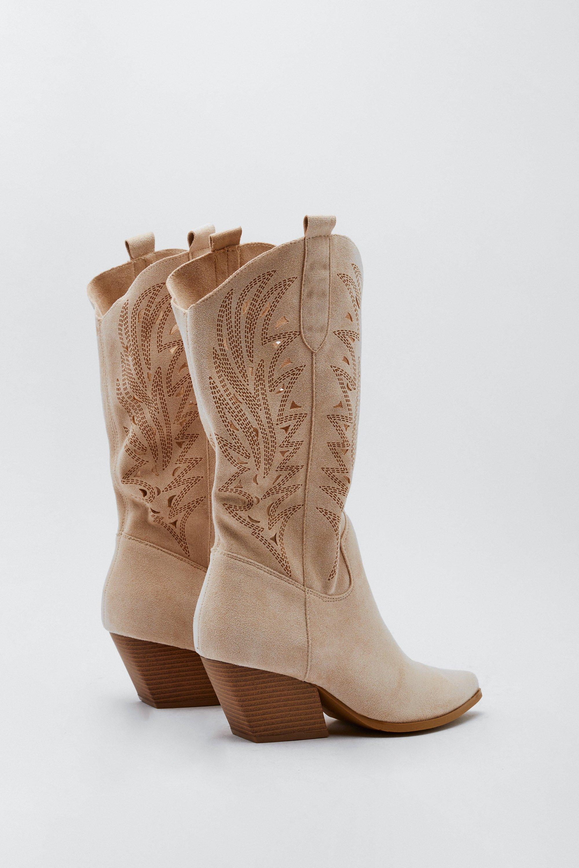 Western cut hot sale out boots