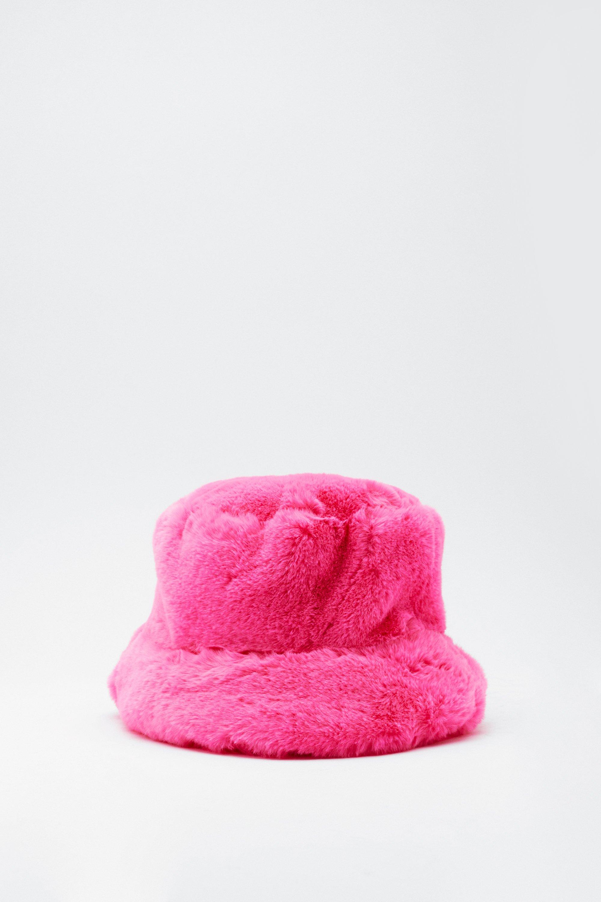 155 Faux Fur Bucket Hat image number 2